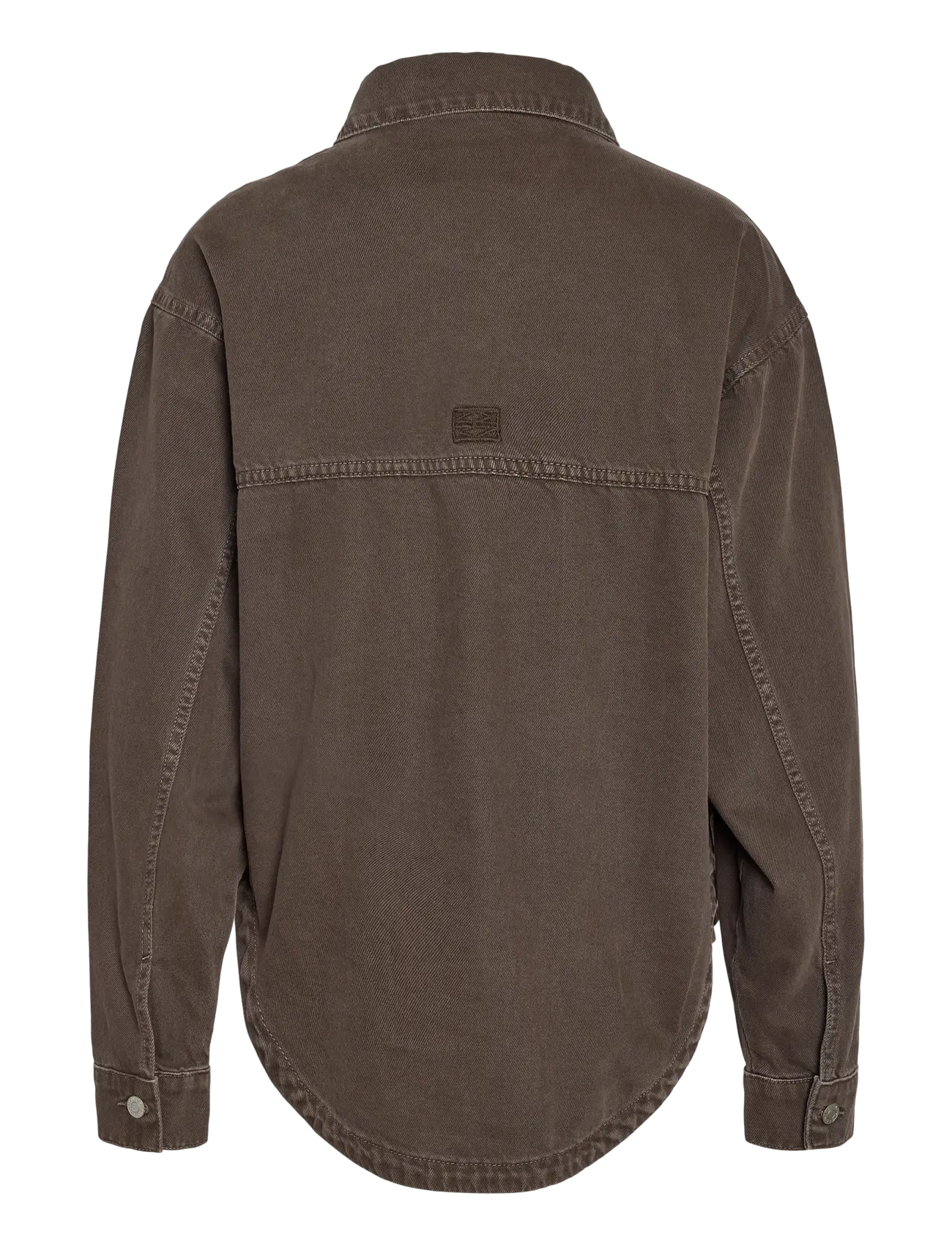 NOISY MAY - NMALVA LS SHACKET COLORED NOOS - frühlingsjacken - chocolate brown - 2