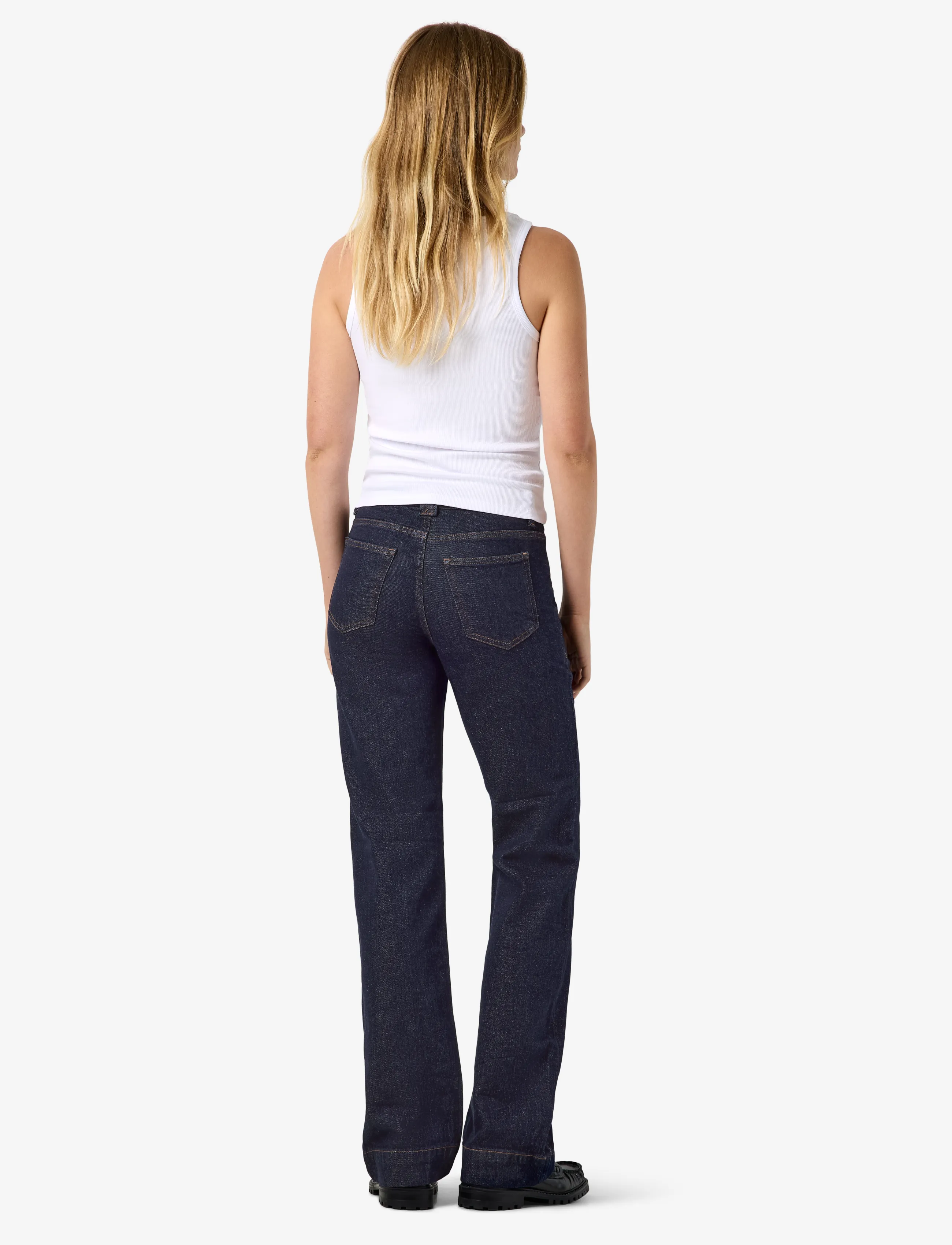 NOISY MAY - NMYOLANDA MW WIDE STR PCK AZ481DB NOOS - dark blue denim - 4