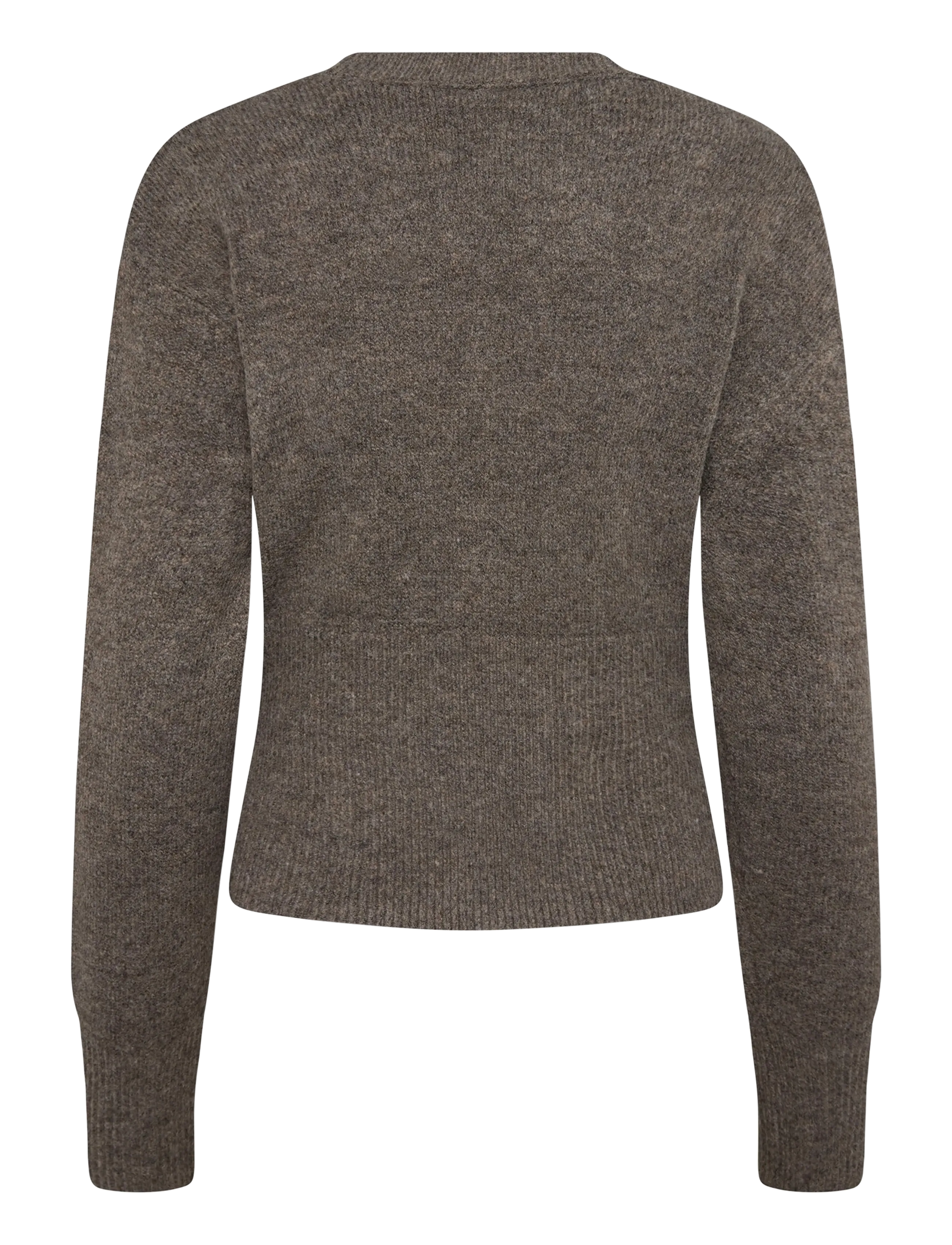 NOISY MAY - NMSLOAN L/S O-NECK KNIT NOOS - pullover - morel - 2