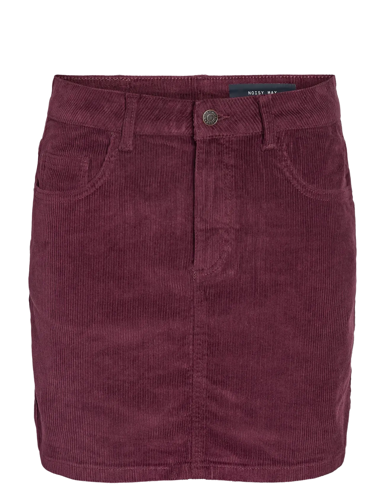 NOISY MAY NMCORD YOLANDA MW SKIRT NOOS - Kleidung - FIG / burgundy