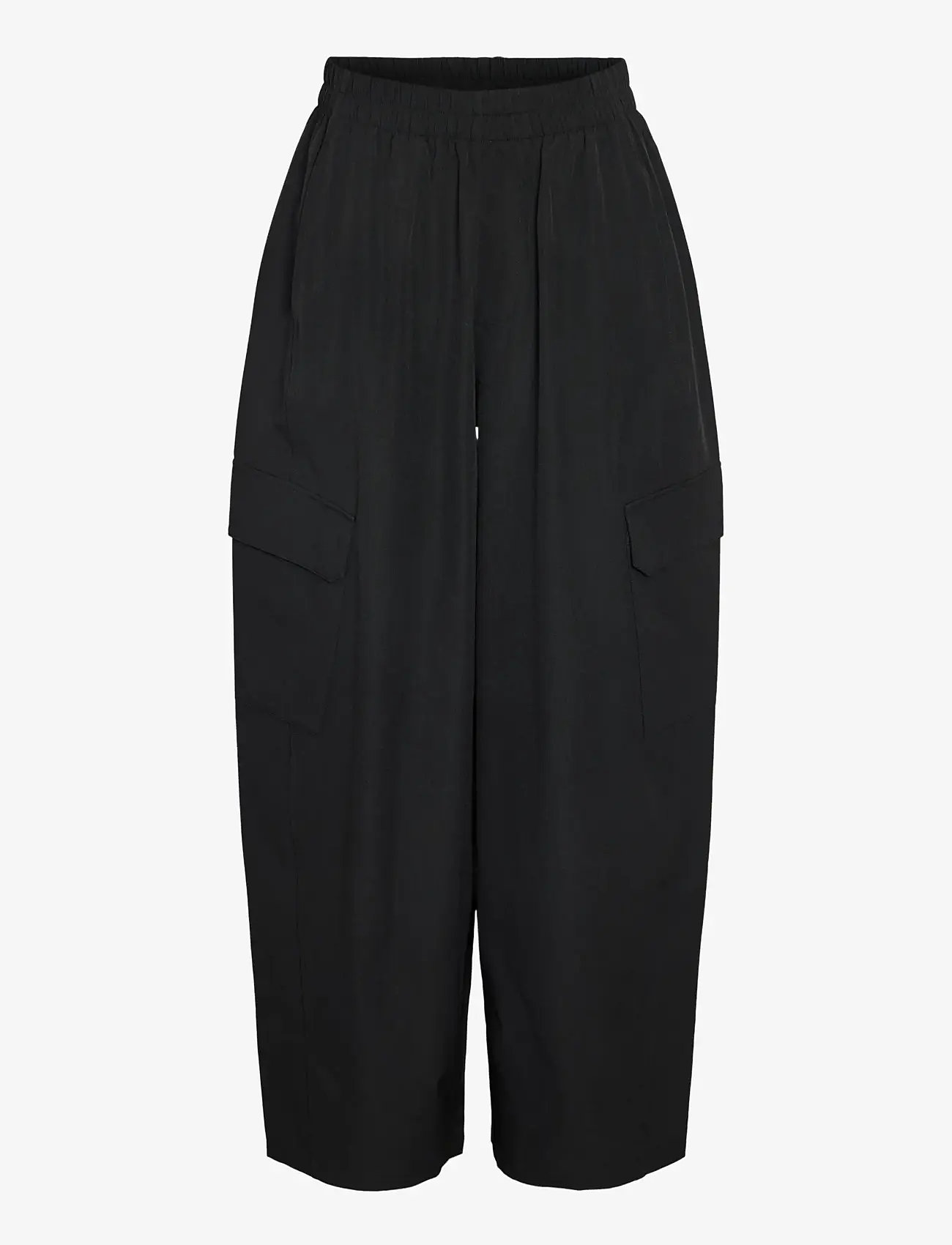 NOISY MAY - NMKIRBY MW BARREL PANTS - women - black - 0