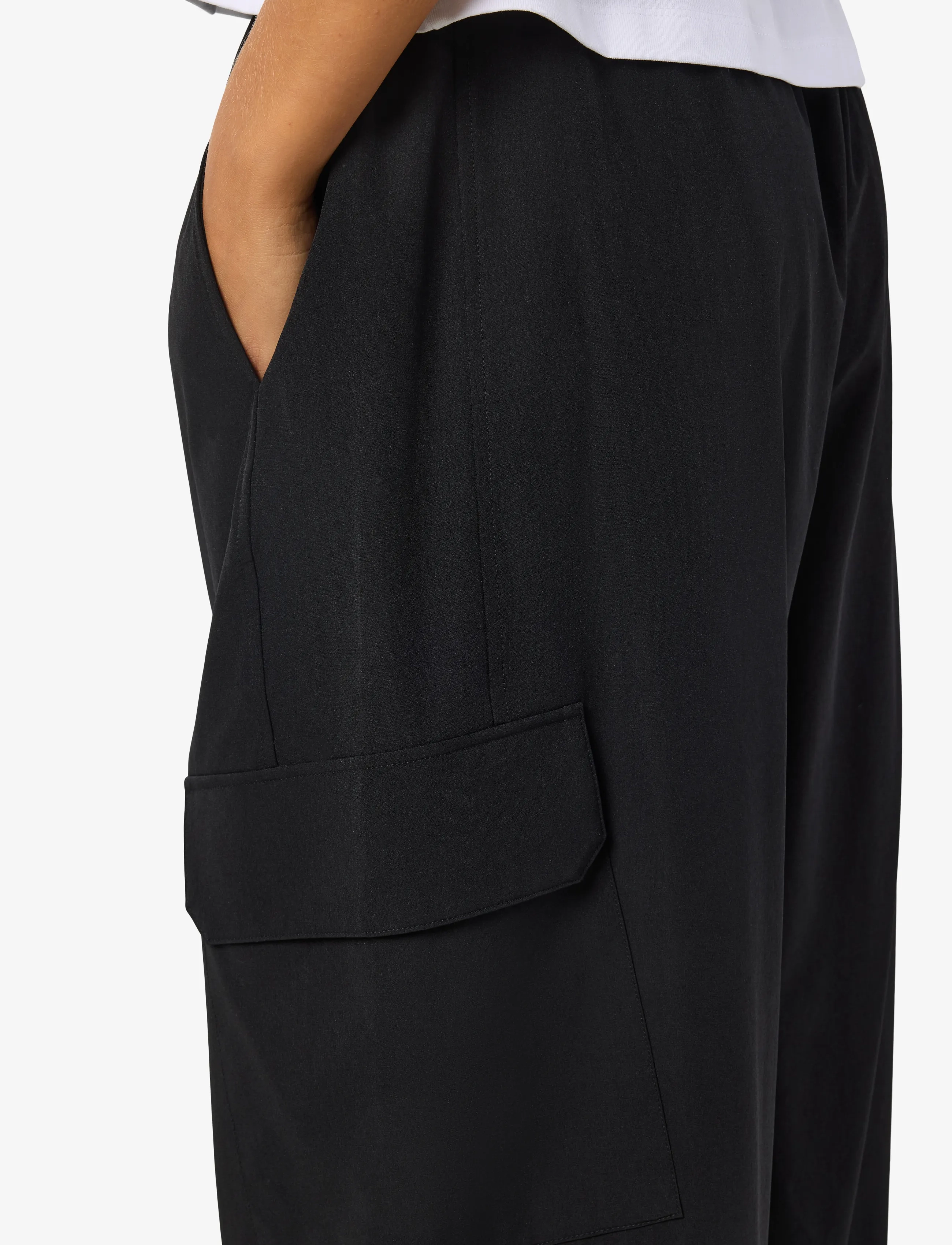NOISY MAY Nmkirby Mw Barrel Pants cargobyxor dam – bild 5