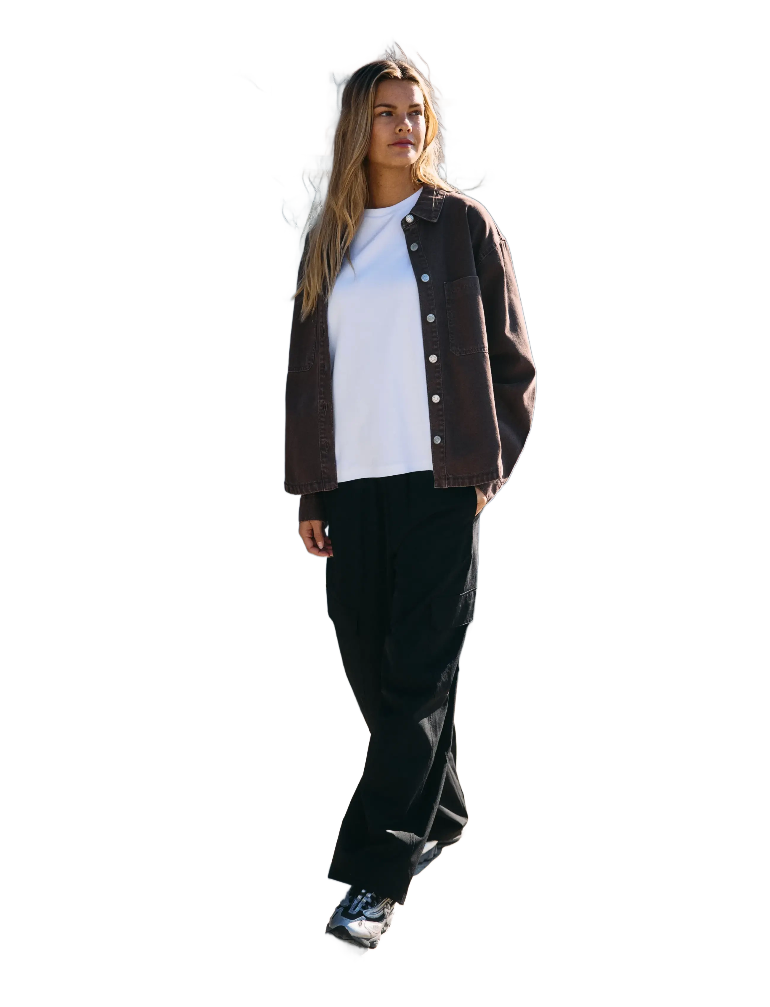 NOISY MAY - NMKIRBY MW BARREL PANTS - women - black - 3