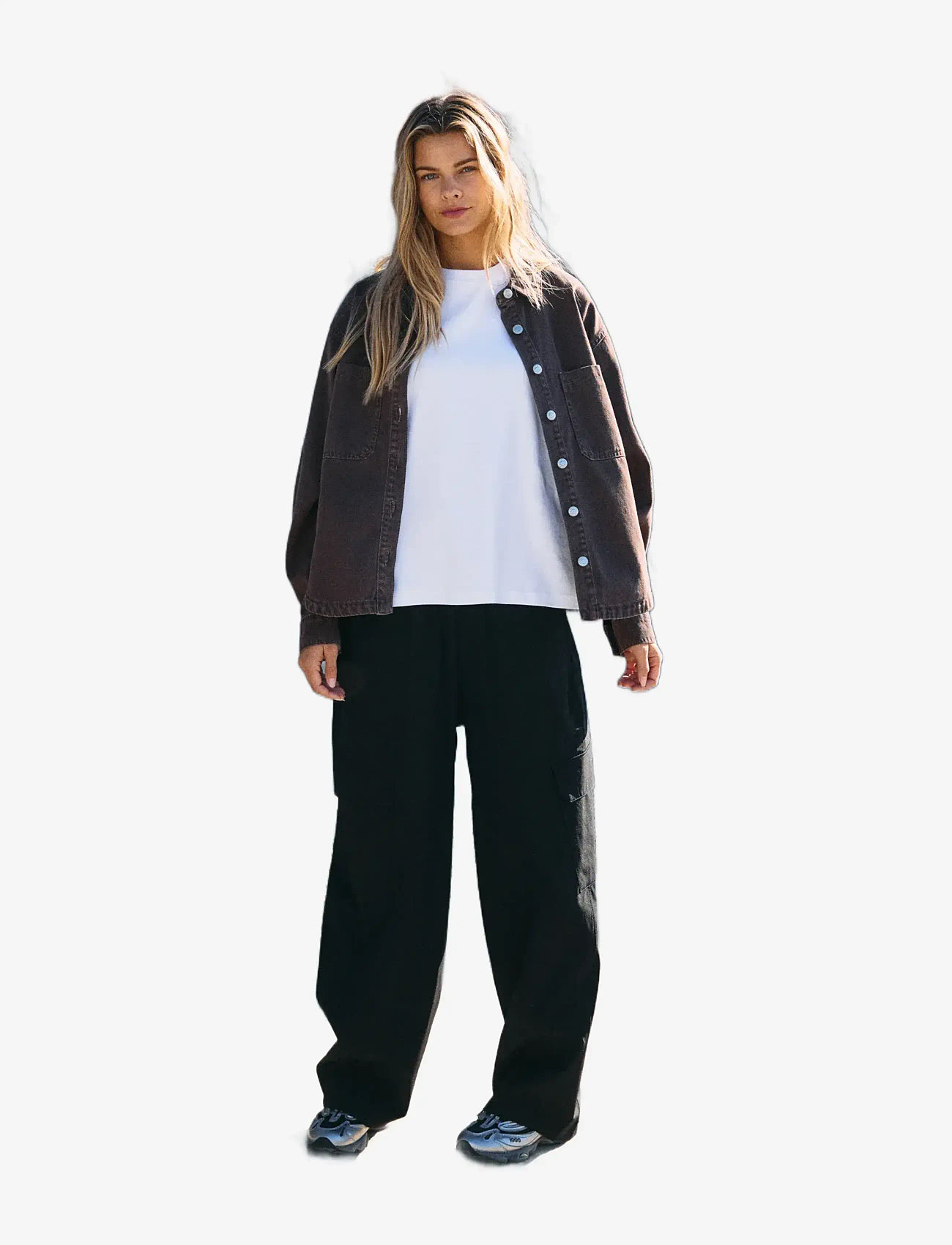 NOISY MAY - NMKIRBY MW BARREL PANTS - women - black - 4