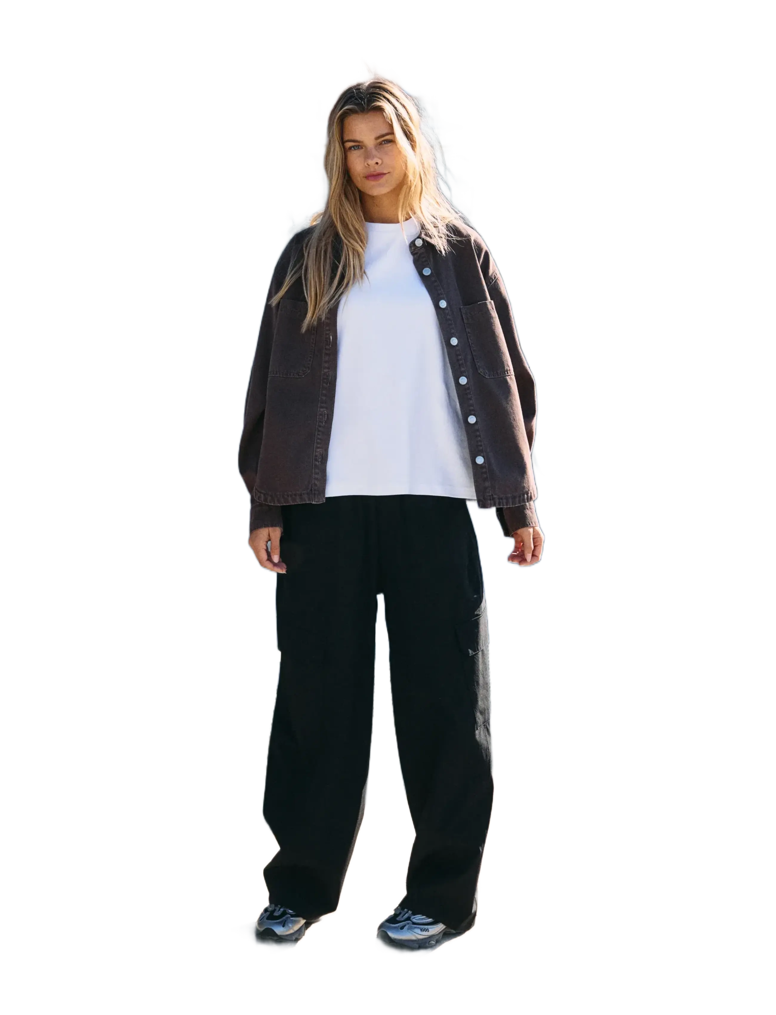 NOISY MAY - NMKIRBY MW BARREL PANTS - women - black - 5