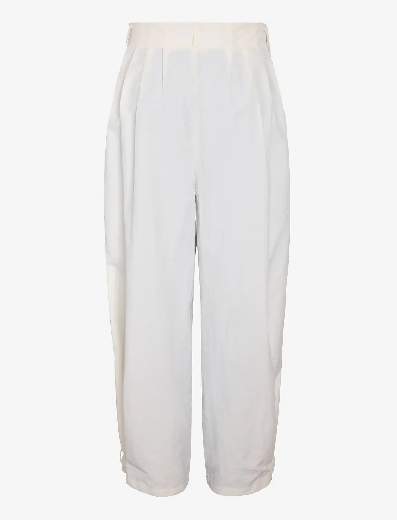 NOISY MAY - NMELIDE MW PLEAT BALOON PANT - barrel-bukser - cloud dancer - 2