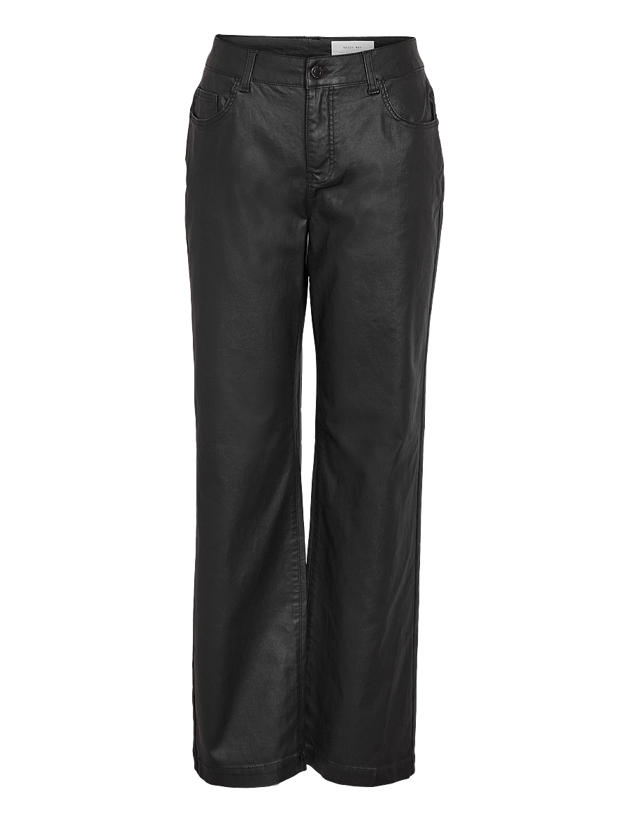 NOISY MAY - NMCOATED YOLANDA JEANS NOOS - raka jeans - black - 0