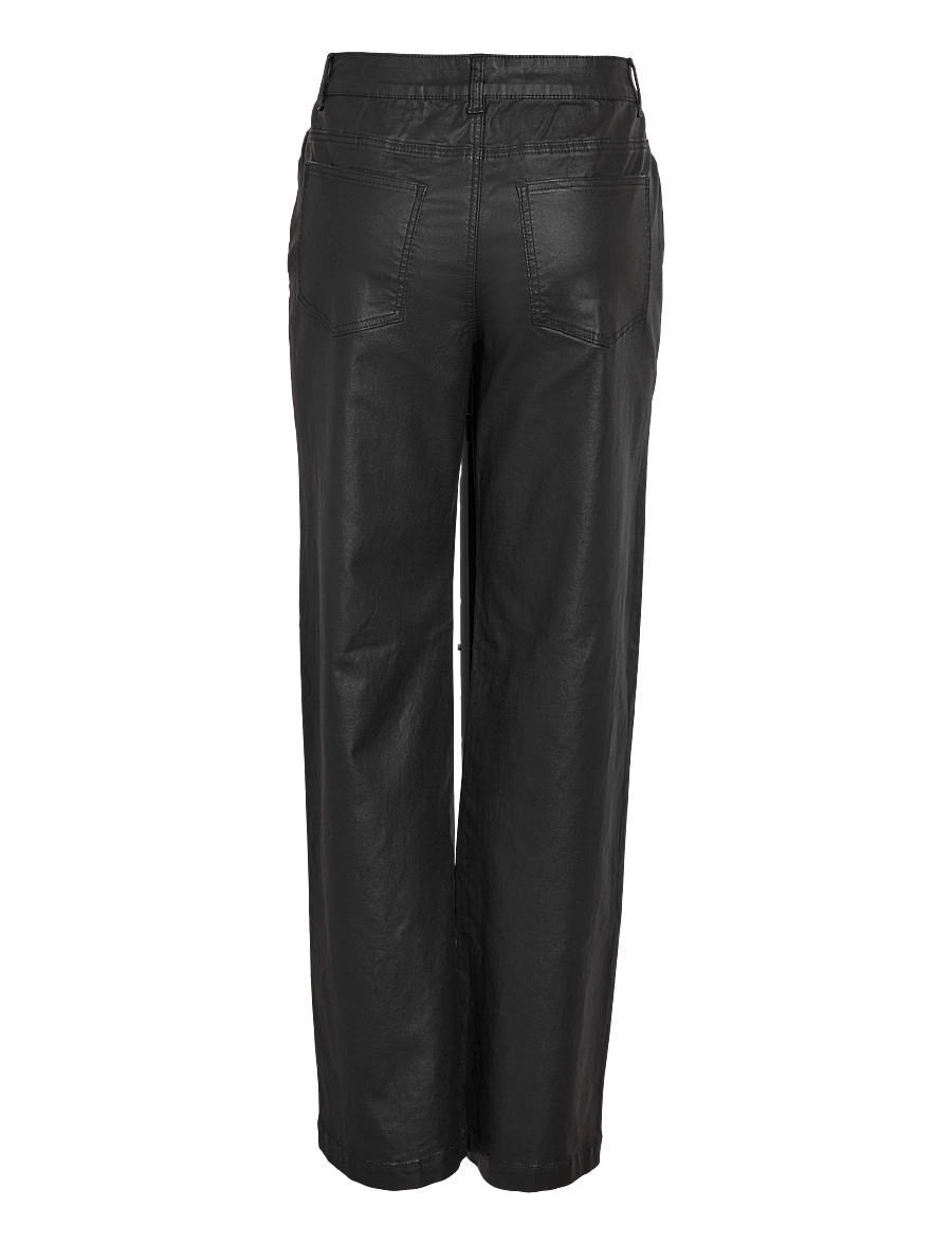 NOISY MAY - NMCOATED YOLANDA JEANS NOOS - raka jeans - black - 1