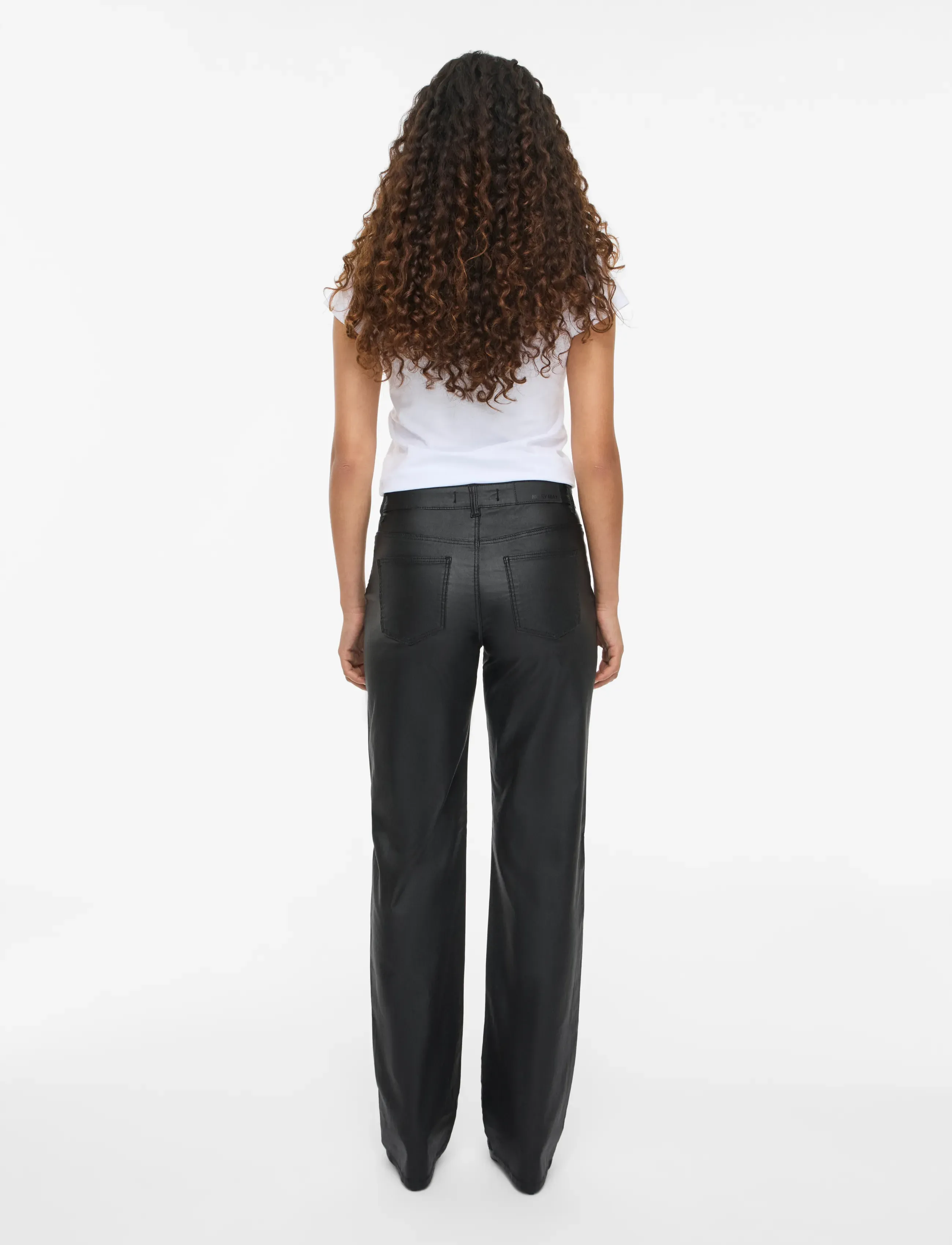 NOISY MAY - NMCOATED YOLANDA JEANS NOOS - raka jeans - black - 3
