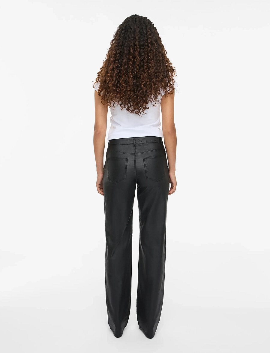 NOISY MAY - NMCOATED YOLANDA JEANS NOOS - raka jeans - black - 3