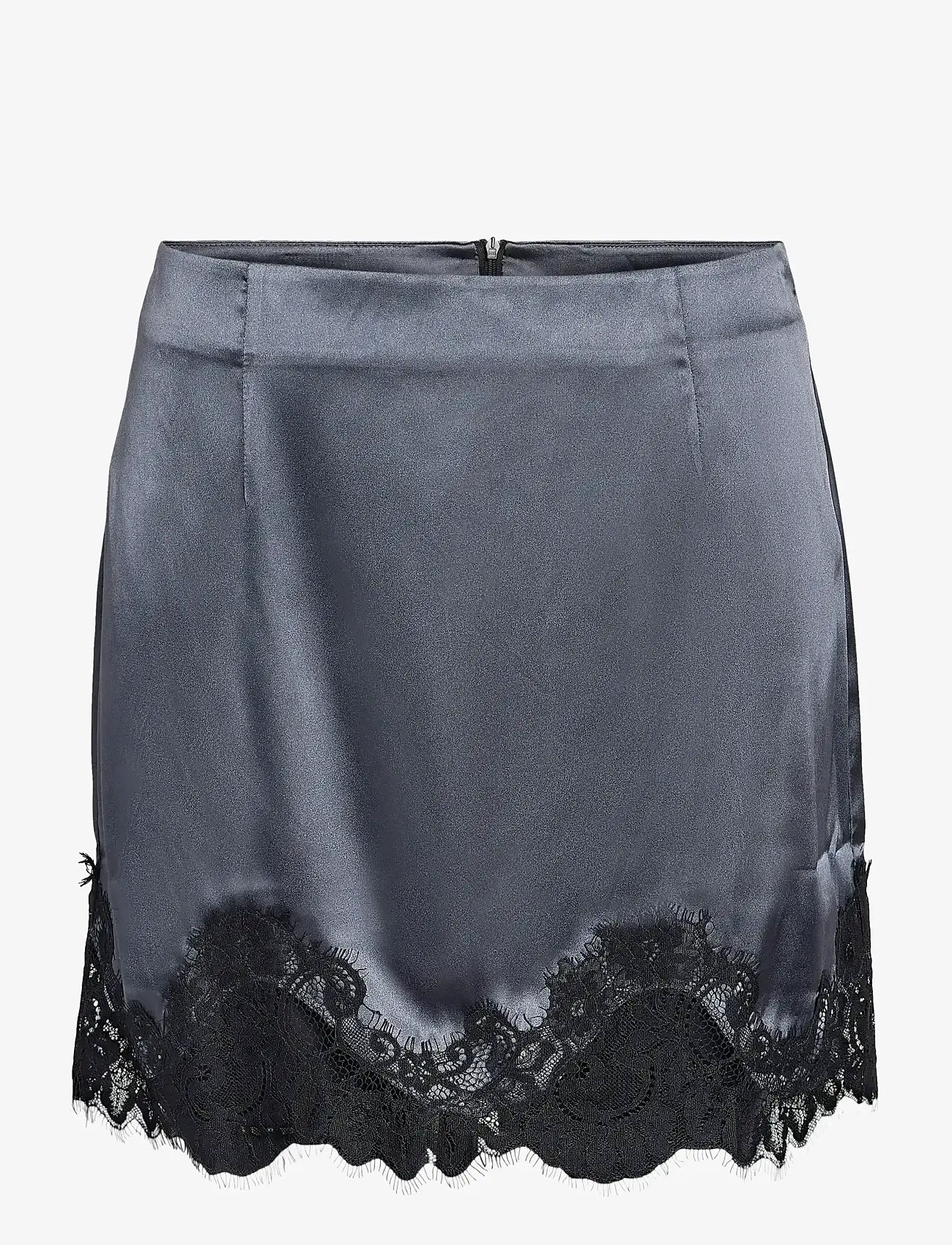 NOISY MAY - NMCELESTE MW SATIN SKIRT - satin skirts - ombre blue - 1