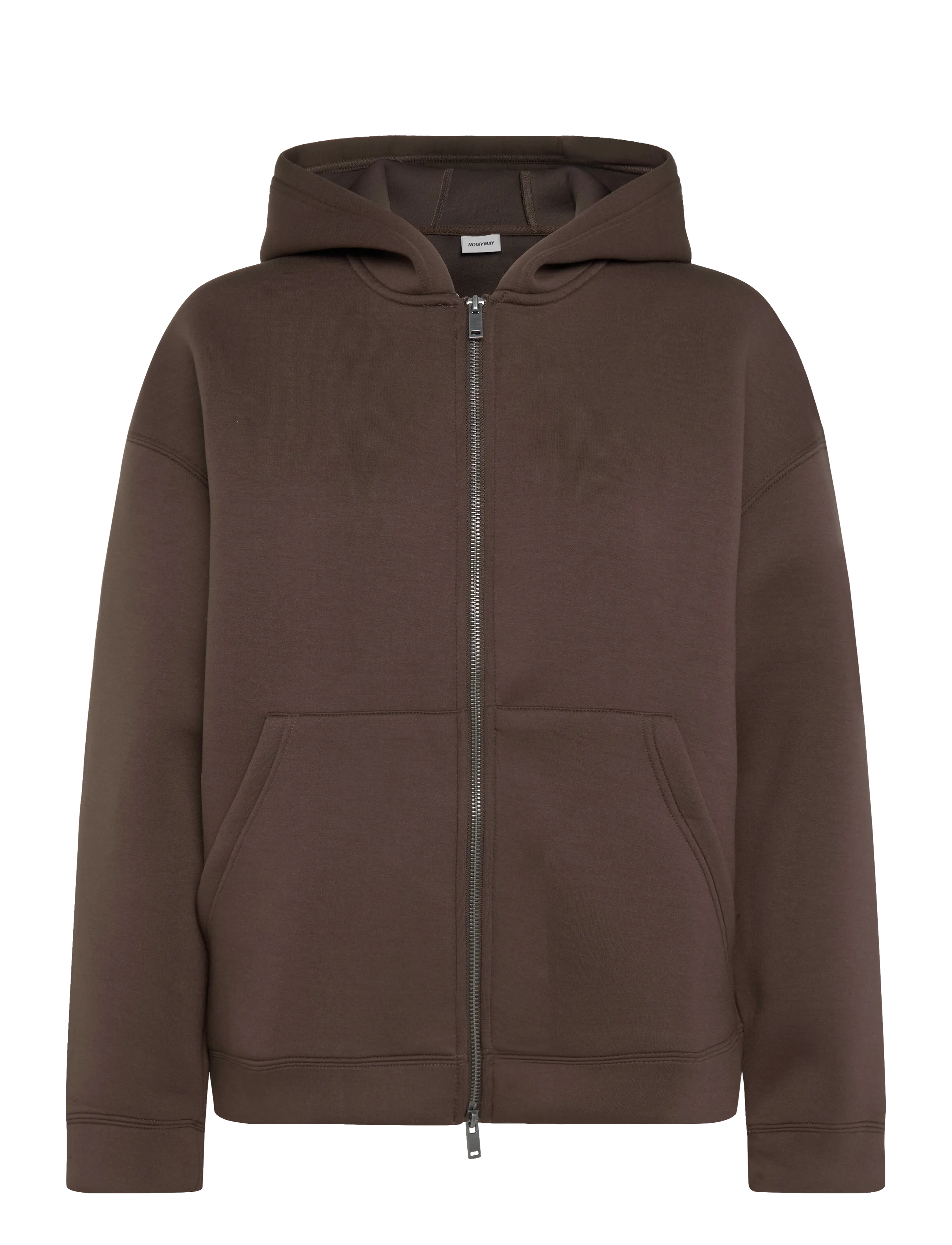 NOISY MAY NMWEEK L/S SCUBA HOODIE JRS - Sweatshirts - CHOCOLATE BROWN / brown