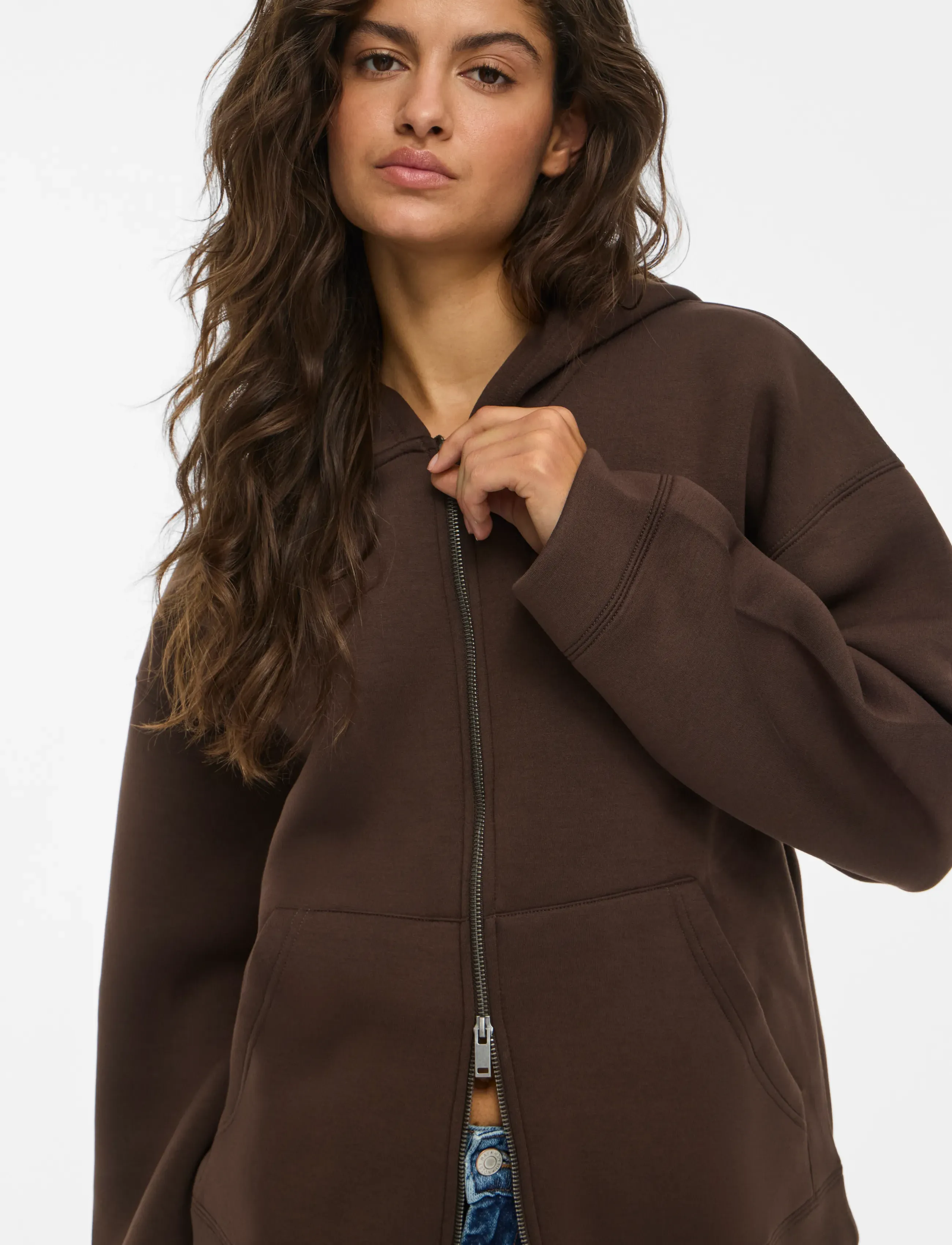 NOISY MAY Nmweek L/S Scuba Hoodie Jrs dam – bild 4