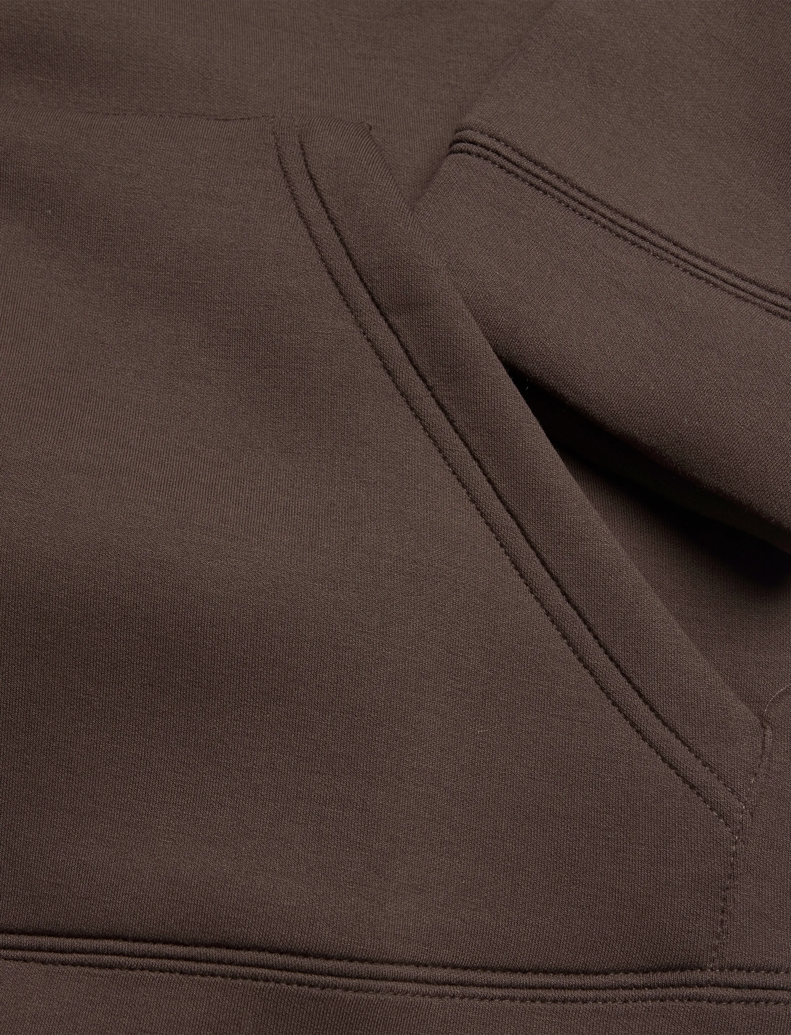 NOISY MAY - NMWEEK L/S SCUBA HOODIE JRS - höstfynd - chocolate brown - 3
