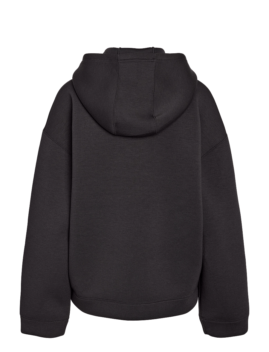 NOISY MAY - NMWEEK L/S SCUBA HOODIE JRS - kapuzenpullover - obsidian - 1