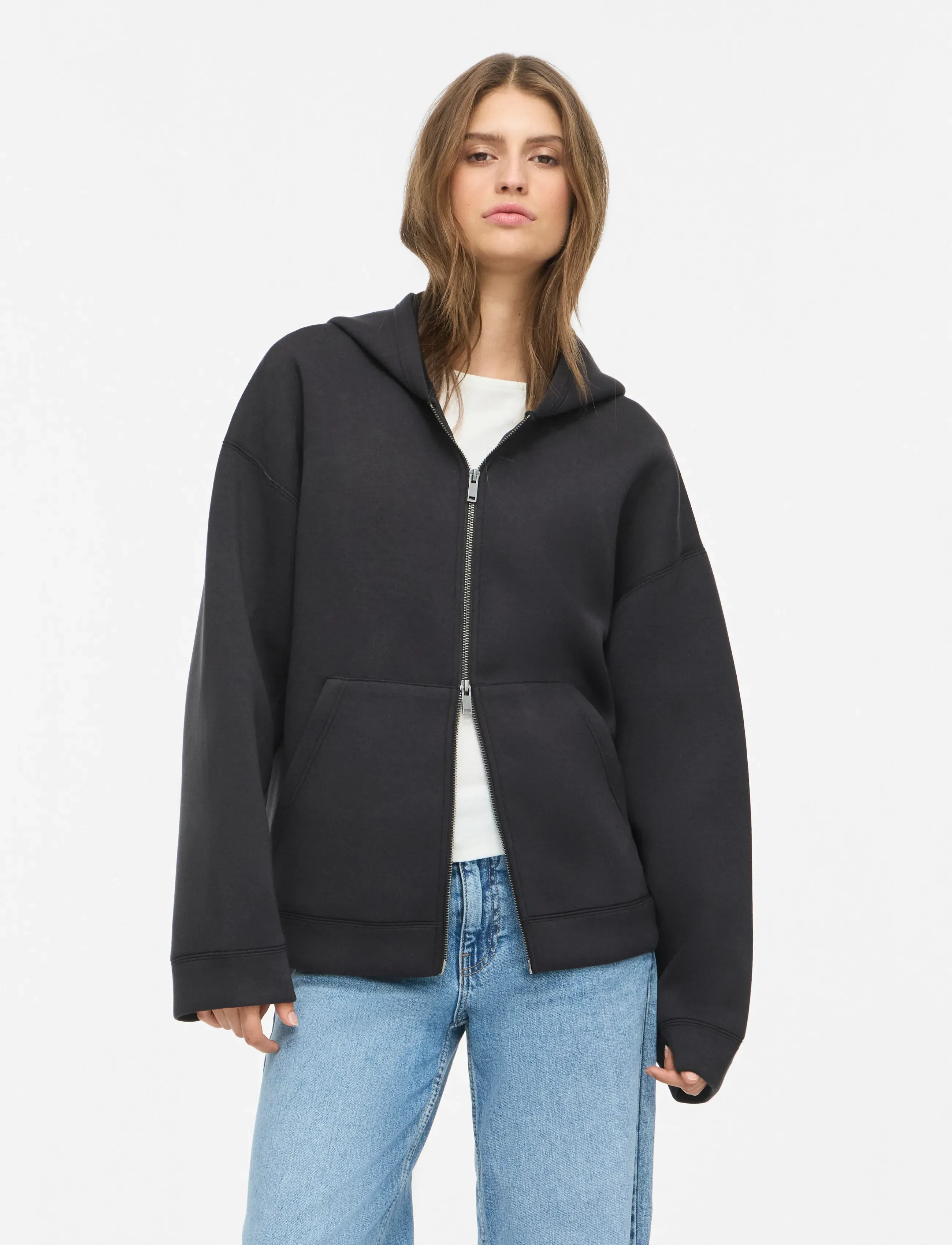 Nmweek L/S Scuba Hoodie Jrs