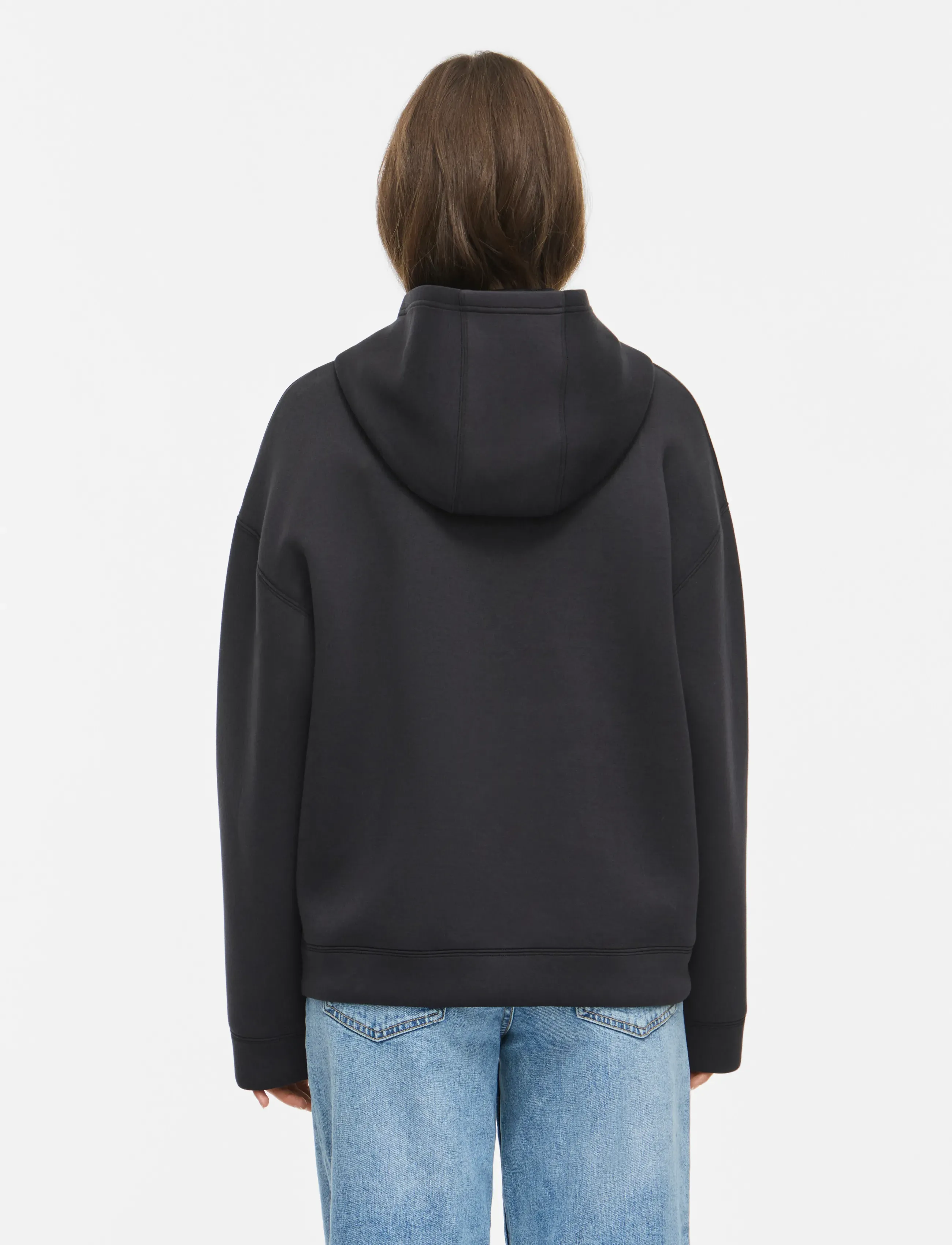 NOISY MAY - NMWEEK L/S SCUBA HOODIE JRS - hættetrøjer - obsidian - 3