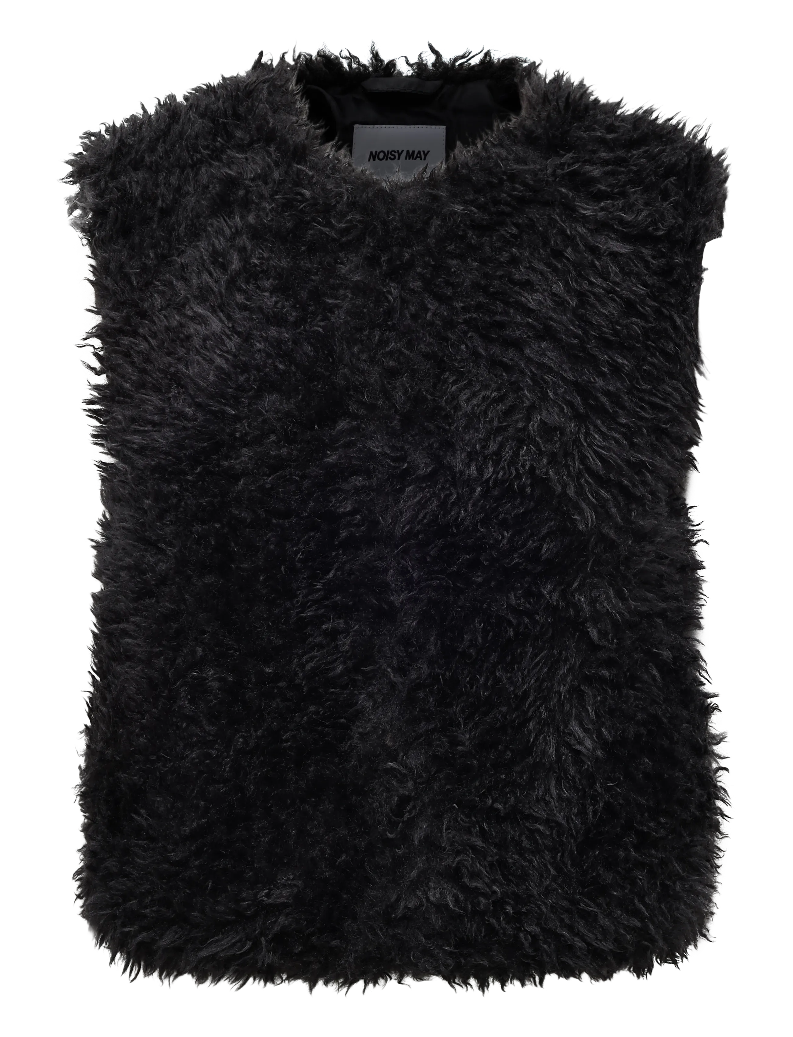 NOISY MAY NMISABELLE VEST - Vests - OBSIDIAN / black