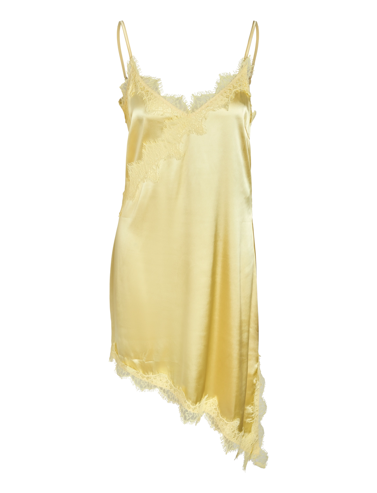 NOISY MAY - NMSOFIE S/L SATIN LACE DRESS /TNT8 - french vanilla - 1