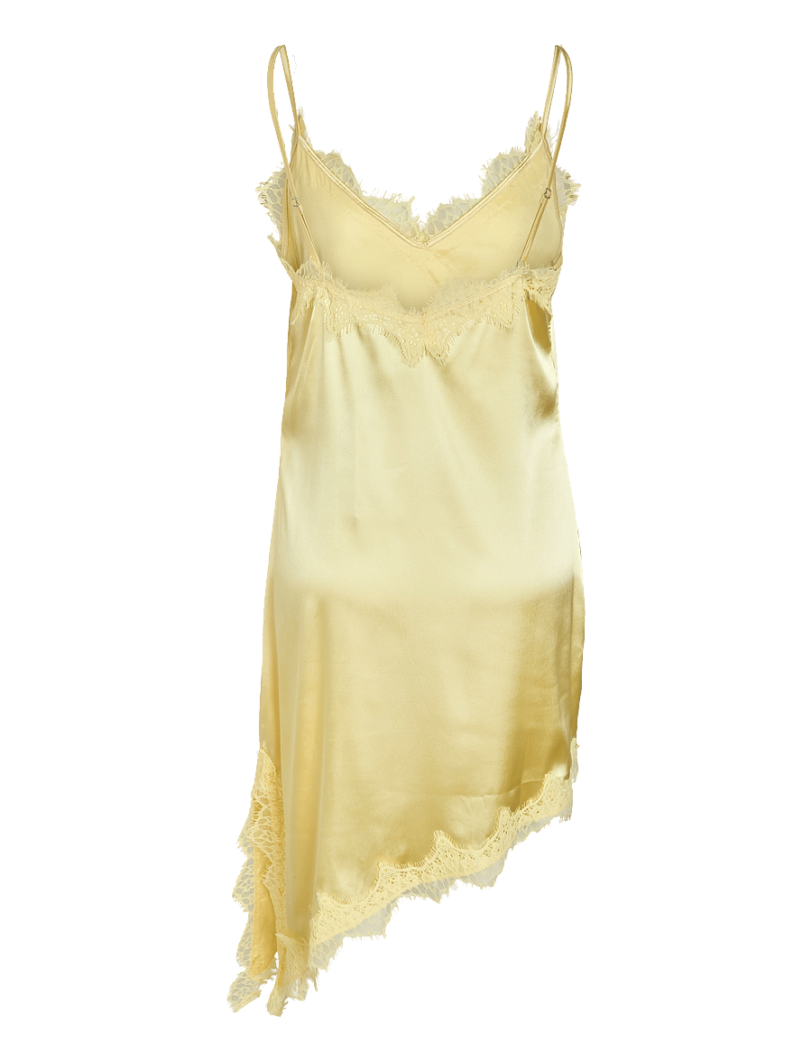 NOISY MAY - NMSOFIE S/L SATIN LACE DRESS /TNT8 - vabalt langevad slip-kleidid - french vanilla - 2