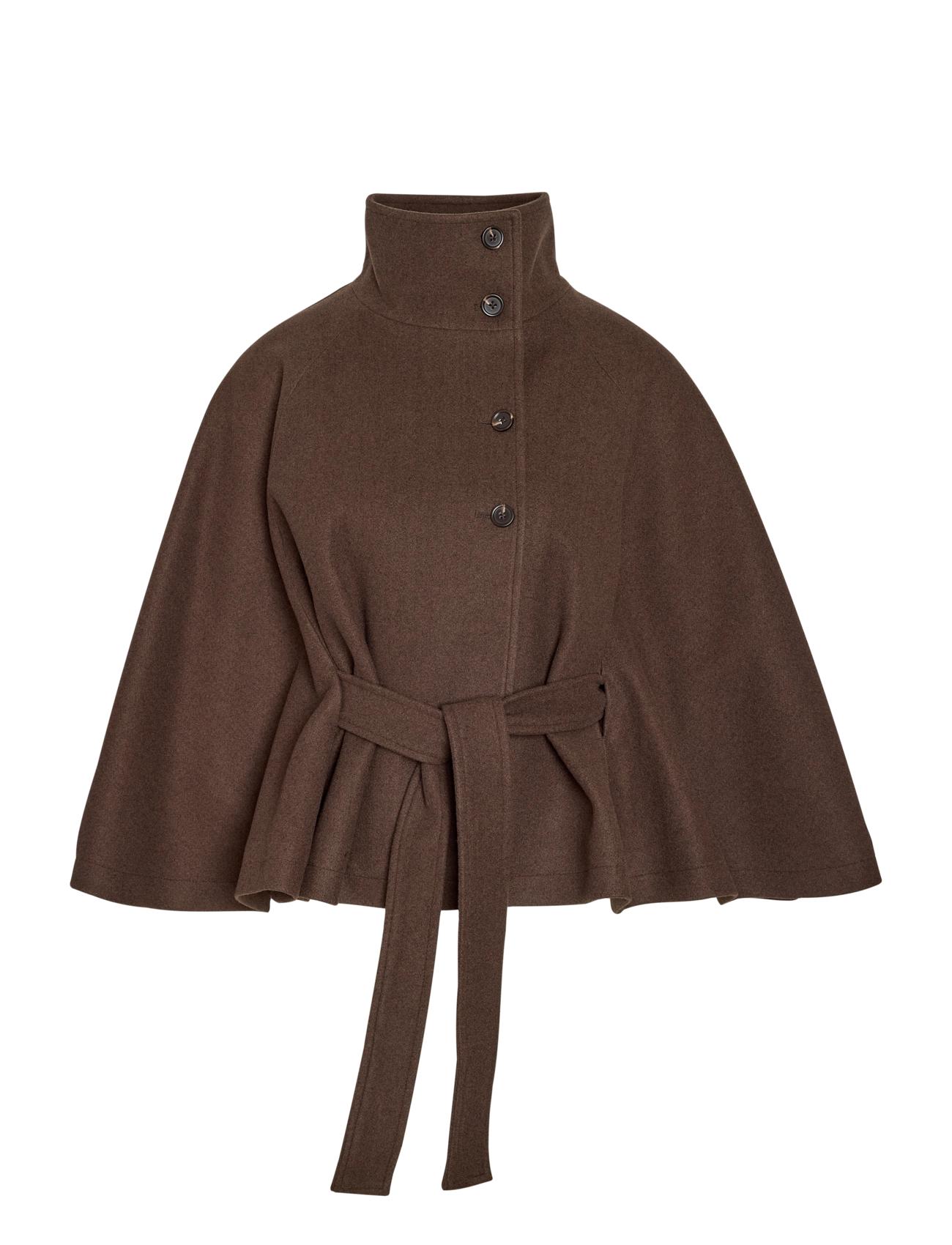 NOISY MAY - NMLUCY CAPE JACKET - chocolate brown - 3