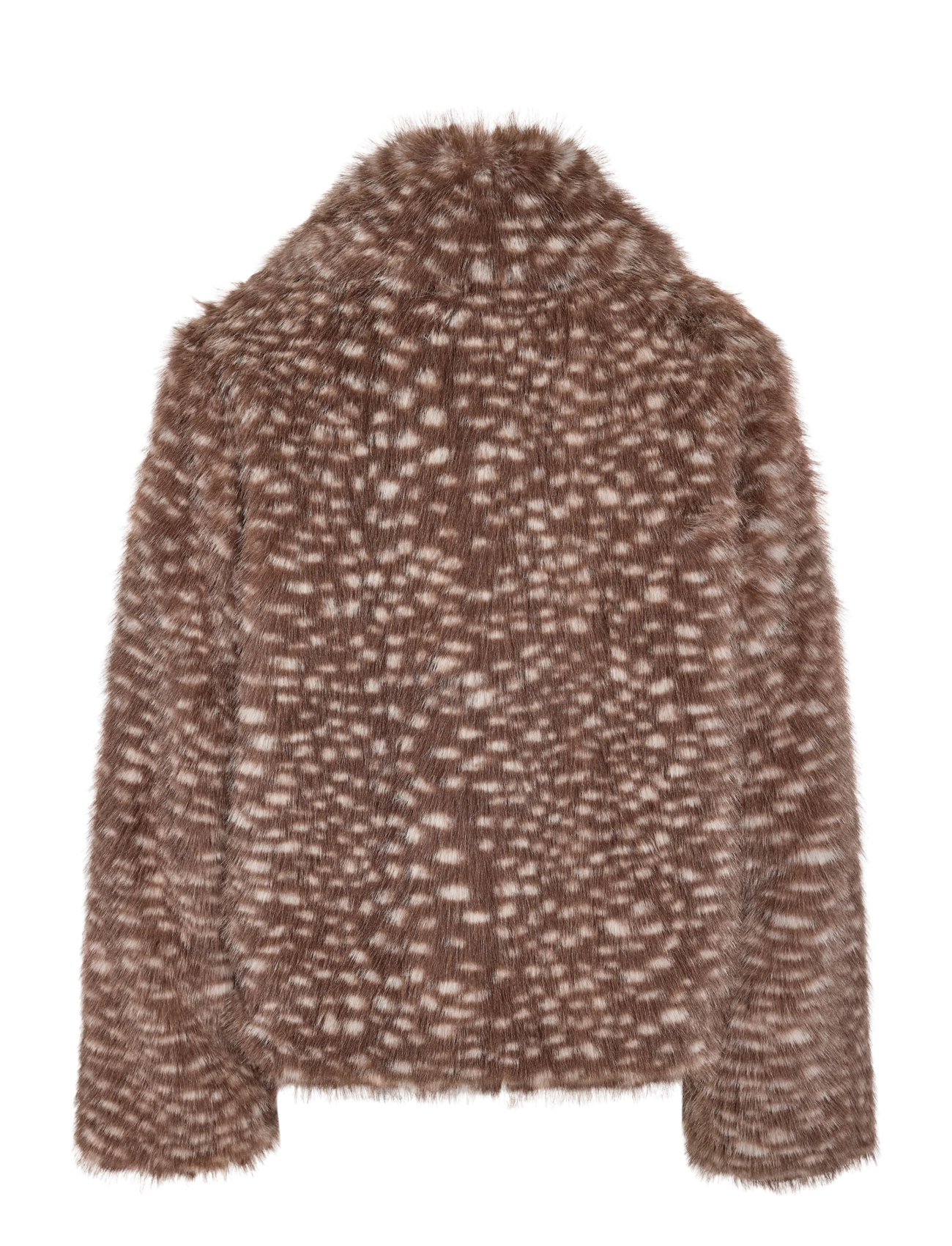 NOISY MAY - NMWILLOW JACKET - kunstpelz - chocolate brown - 2