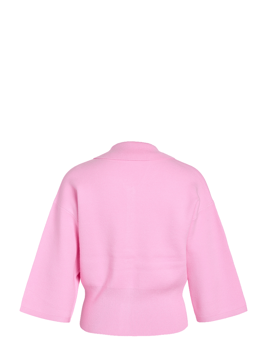 NOISY MAY - NMSHYLA 3/4 SLEEVE KNIT POLO CARDIGAN - strickjacken - pirouette - 2