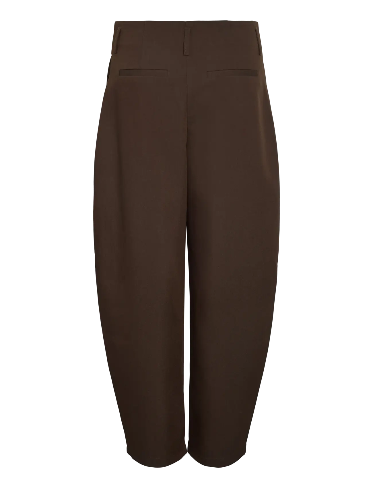 NOISY MAY - NMELI MW TAILORED BARREL PANTS - barrel trousers - chocolate brown - 2