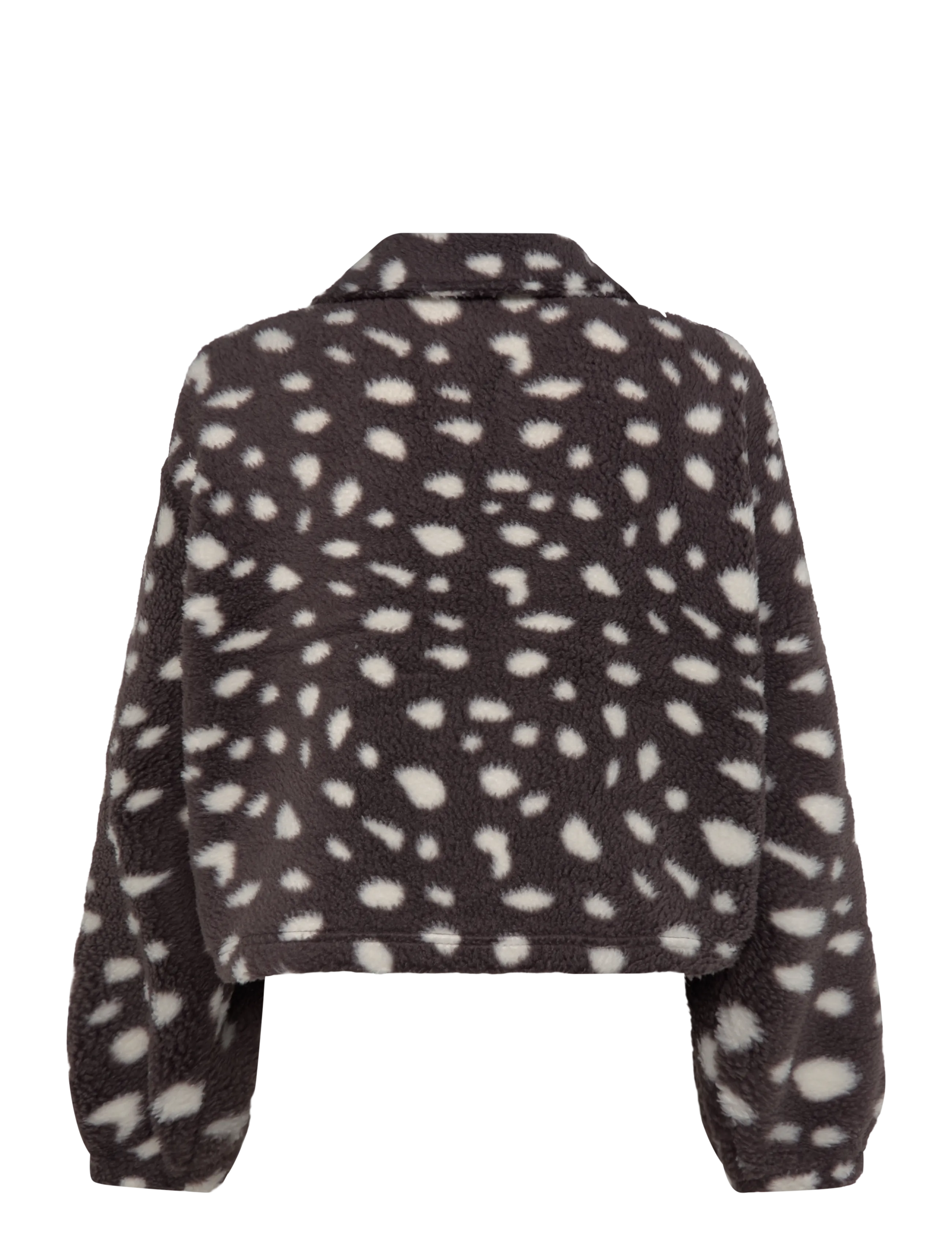 NOISY MAY - NMCOZY MILA L/S FULL ZIP BLOUSE JRS - forårsjakker - chocolate brown - 2