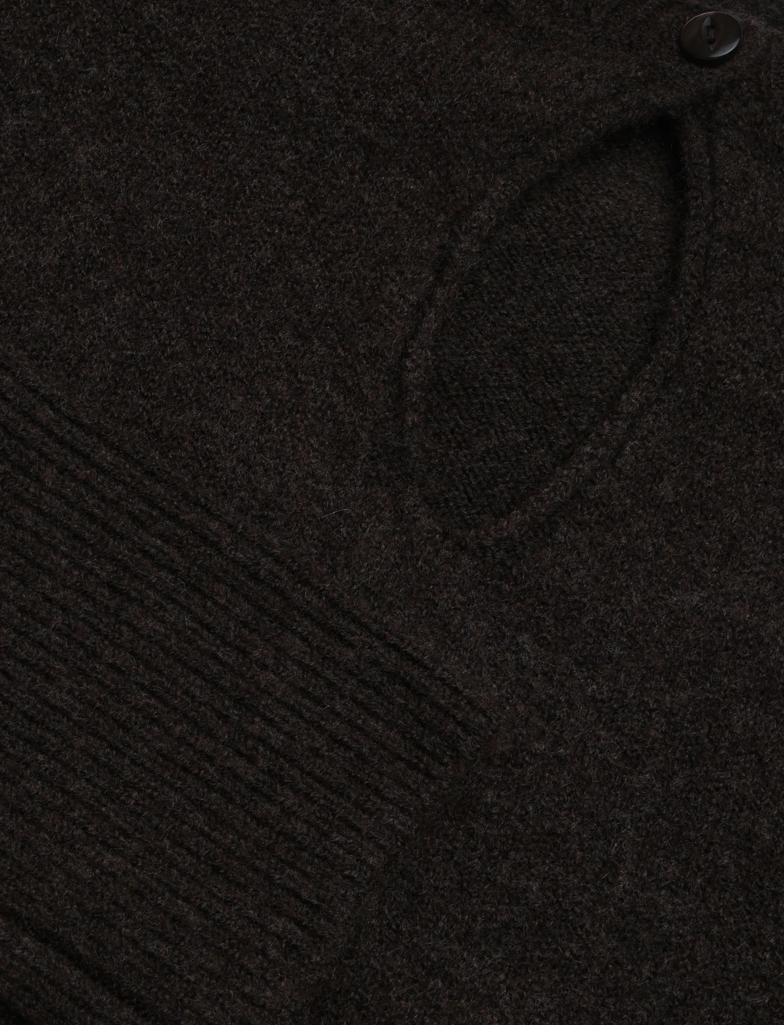 NOISY MAY - NMSLOAN L/S O-NECK KEYHOLE KNIT - sügisesed riided - chocolate brown - 5