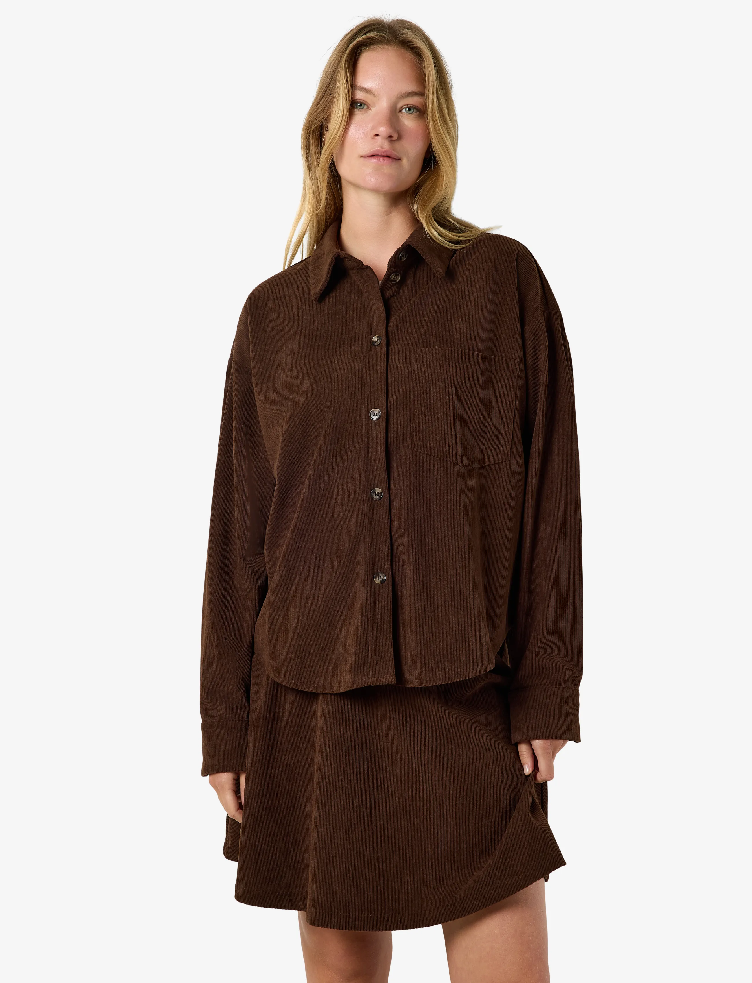 NOISY MAY Nmcaron L/S Corduroy Shacket kavajer & blazers dam – bild 6
