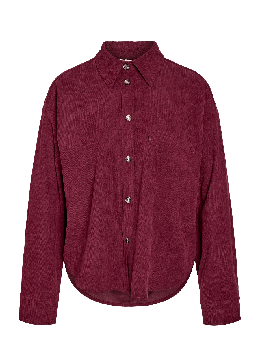 NOISY MAY - NMCARON L/S CORDUROY SHACKET - vårjackor - fig - 1