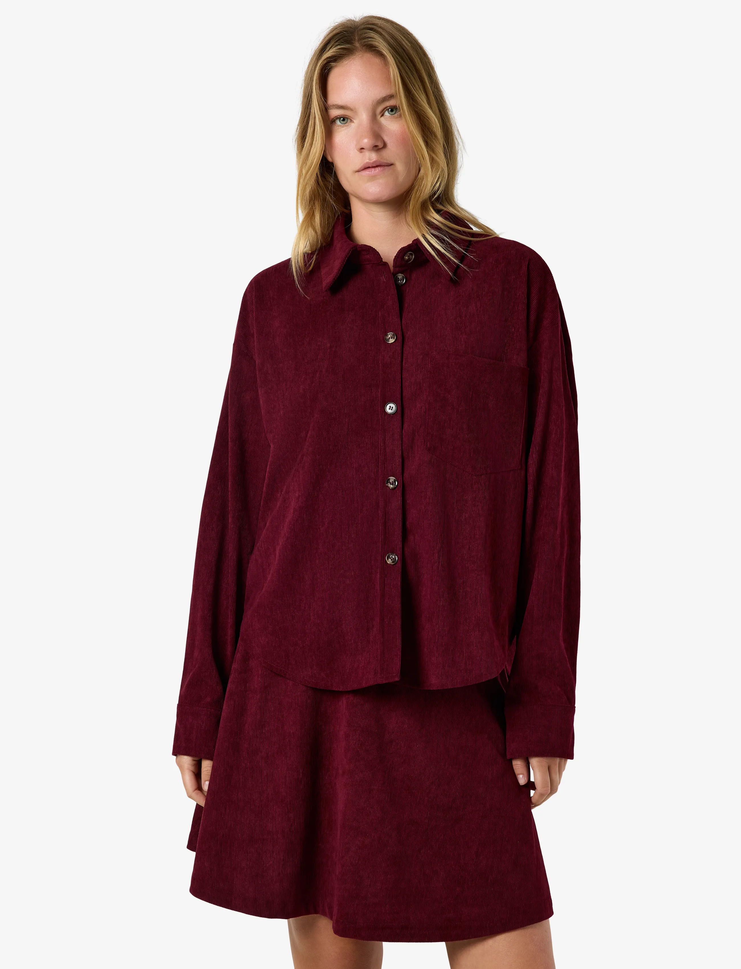 NOISY MAY Nmcaron L/S Corduroy Shacket kavajer & blazers dam – bild 6