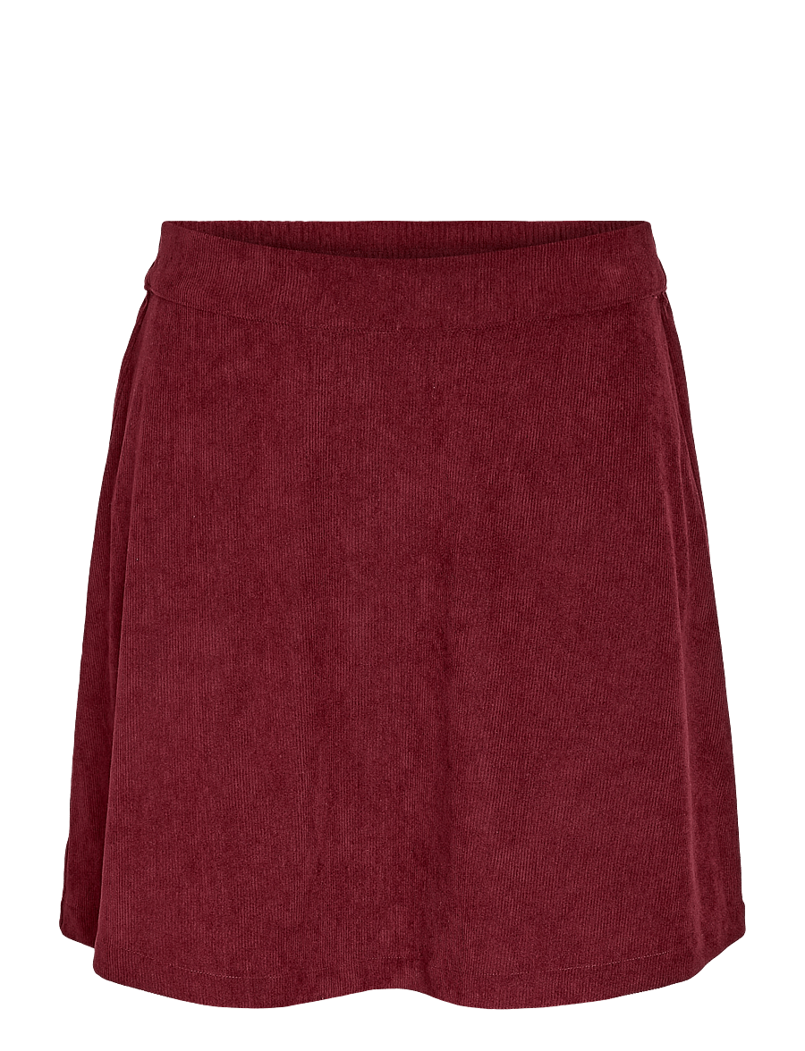 NOISY MAY - NMCARON MW CORDUROY ELASTIC SKIRT - korta kjolar - fig - 1
