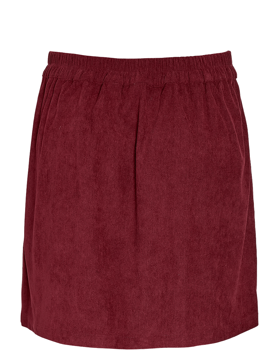 NOISY MAY - NMCARON MW CORDUROY ELASTIC SKIRT - korta kjolar - fig - 2