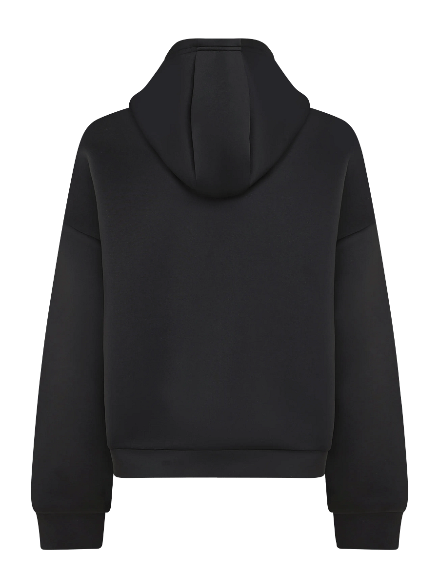 NOISY MAY - NMWEEK SCUBA OVERSIZED HOODIE JERSEY - kapuzenpullover - black - 2