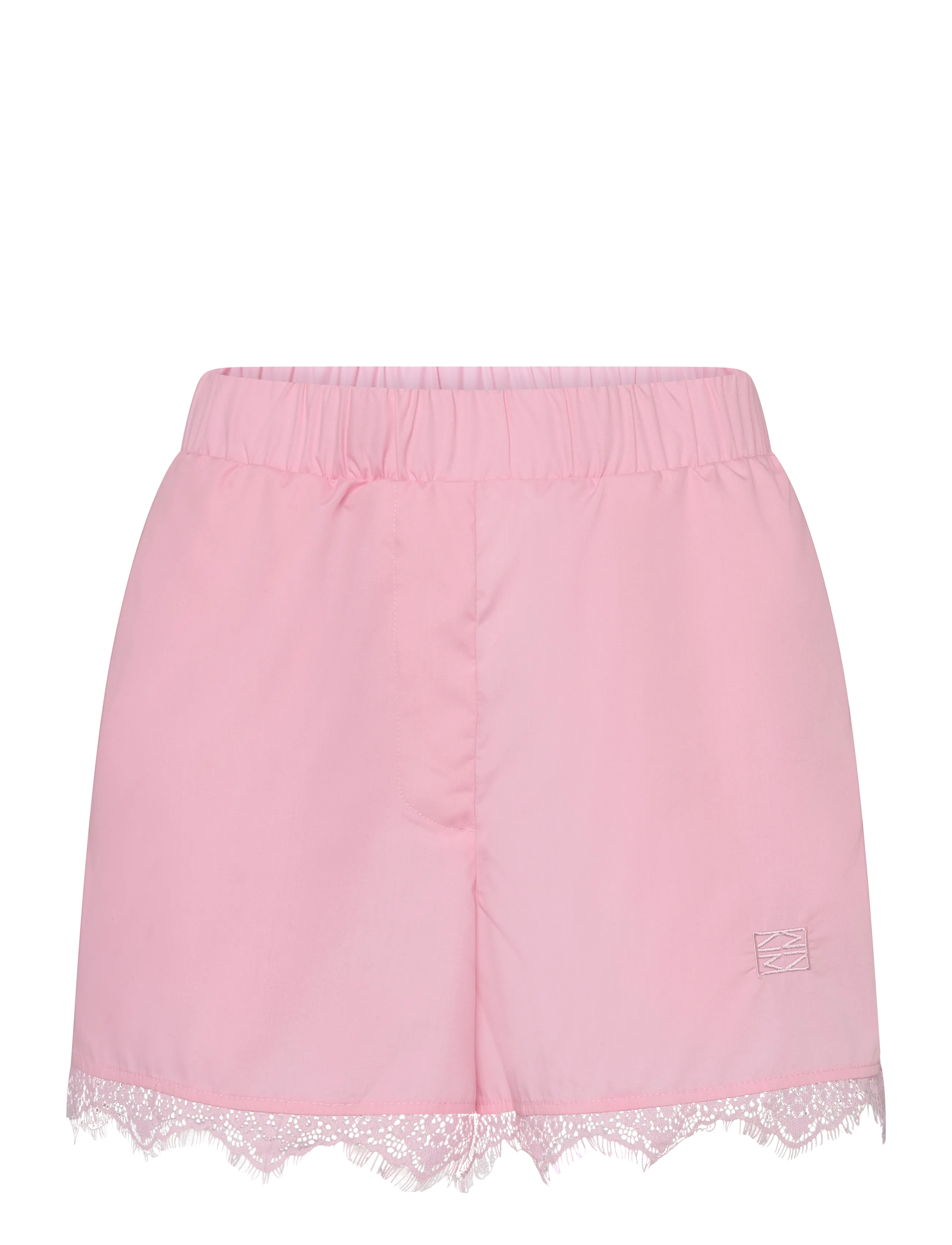 NOISY MAY NMFRIDA MW LACE SHORTS TNT/17 - Casual shorts - ROMANCE ROSE / pink/rose