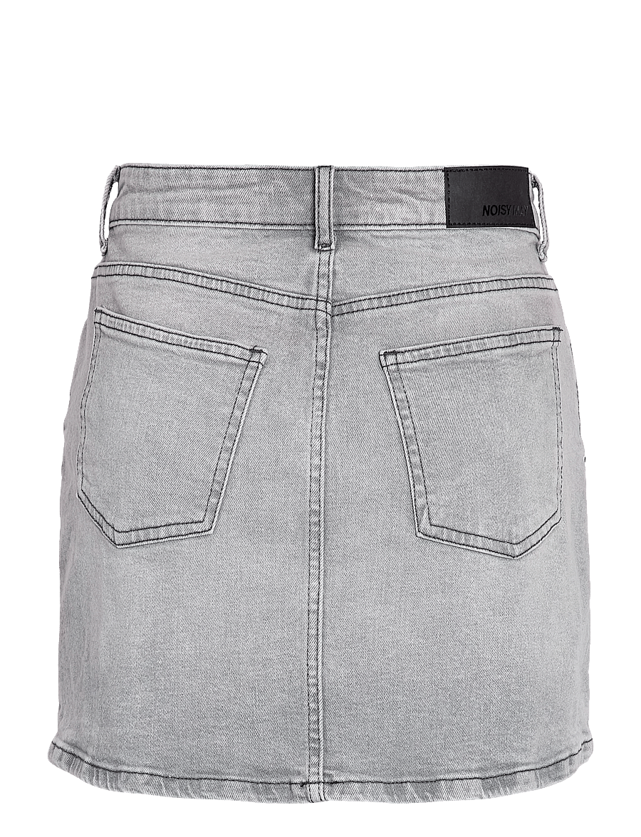 NOISY MAY - NMYOLANDA MW DNM SKIRT AZ277LG NOOS - teksaseelikud - light grey denim - 2