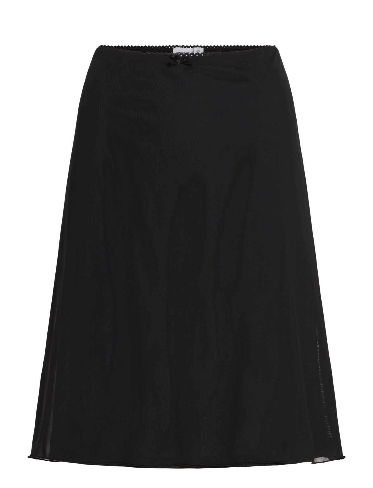 NOISY MAY NMJUDITH LW MESH SKIRT NOOS - Farben der Saison - BLACK / black