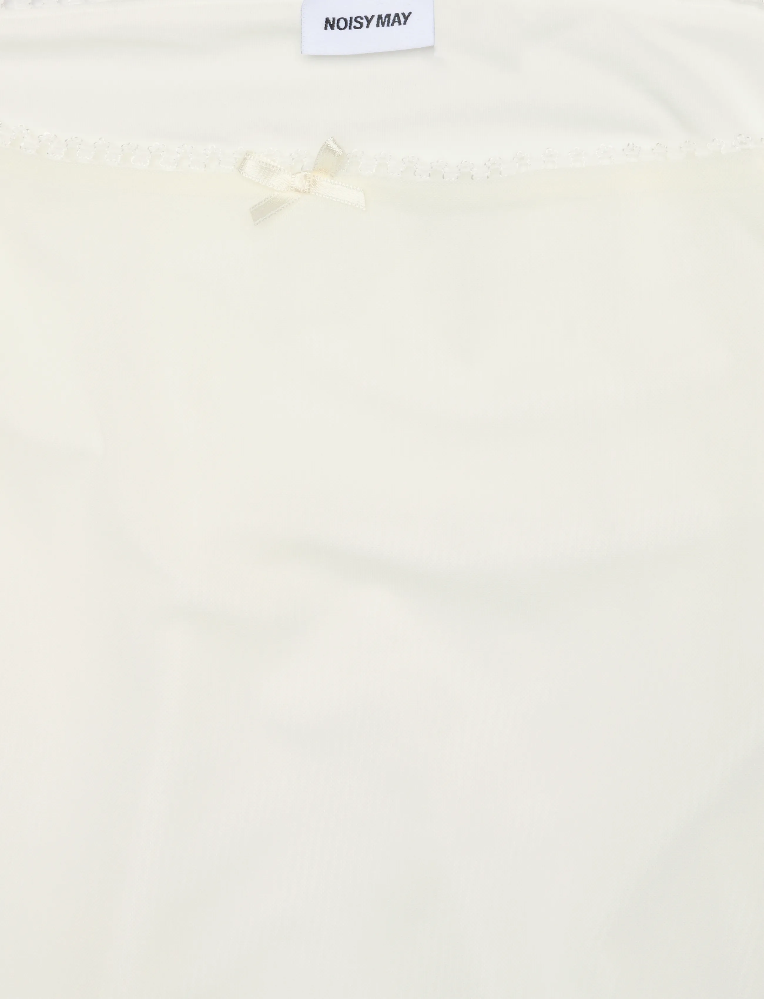 NOISY MAY - NMJUDITH LW MESH SKIRT - midi skirts - cloud dancer - 2