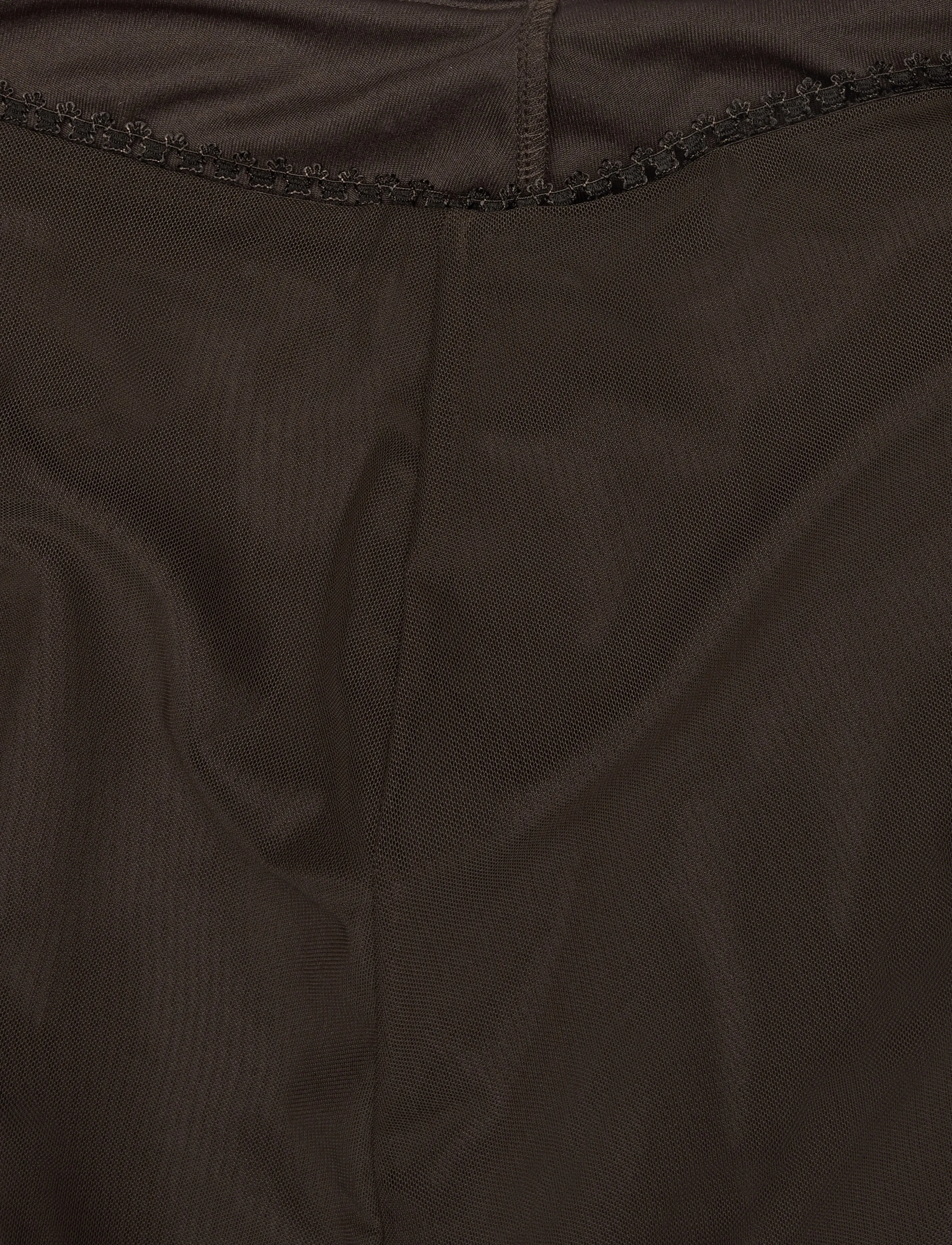 NOISY MAY - NMJUDITH LW MESH SKIRT - midiseelikud - demitasse - 5