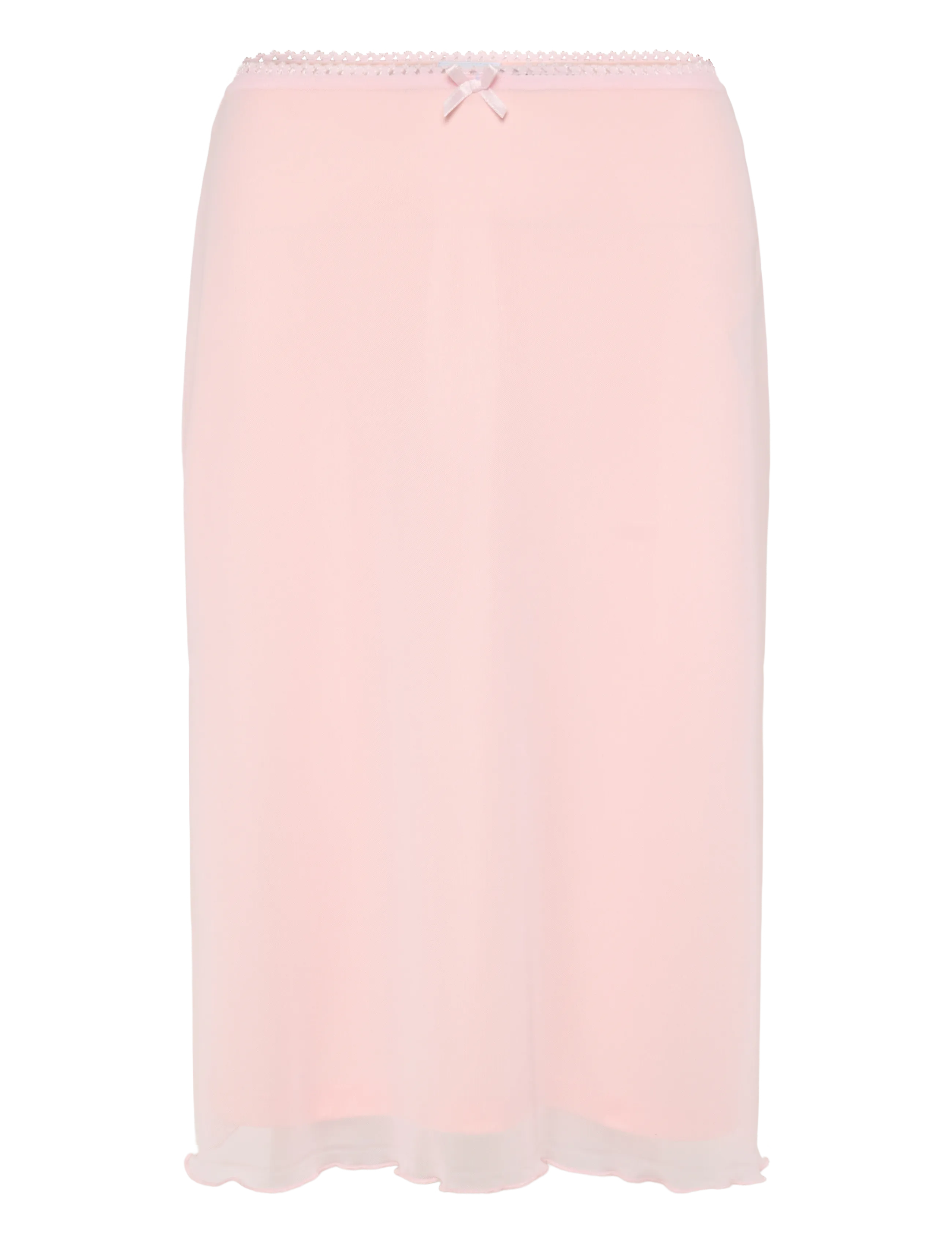 NOISY MAY NMJUDITH LW MESH SKIRT - Midi svārki - PINK-A-BOO / pink/rose