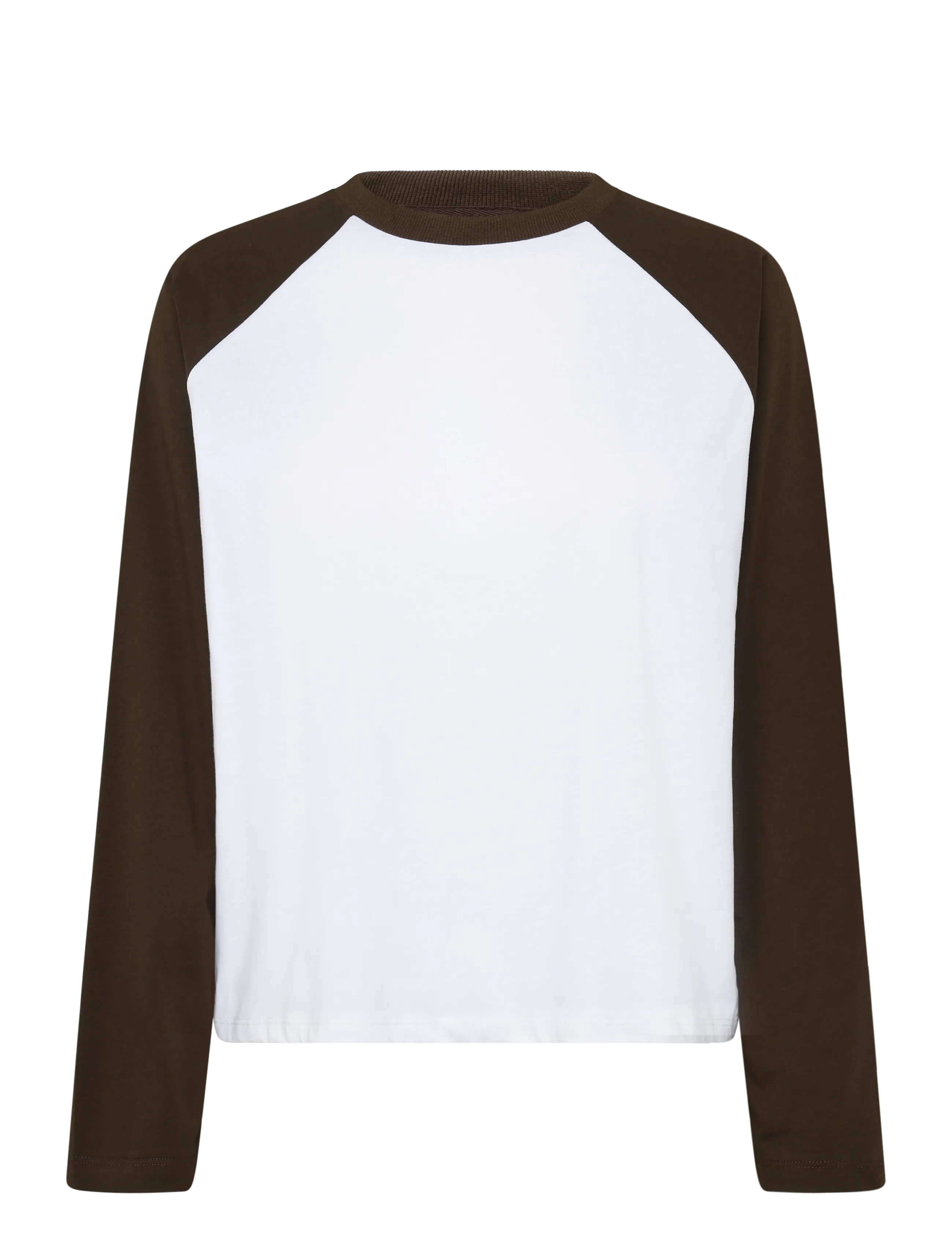 NOISY MAY NMEMBER L/S RAGLAN COLORBLOCK TOP - Alles anzeigen - SNOW WHITE / white