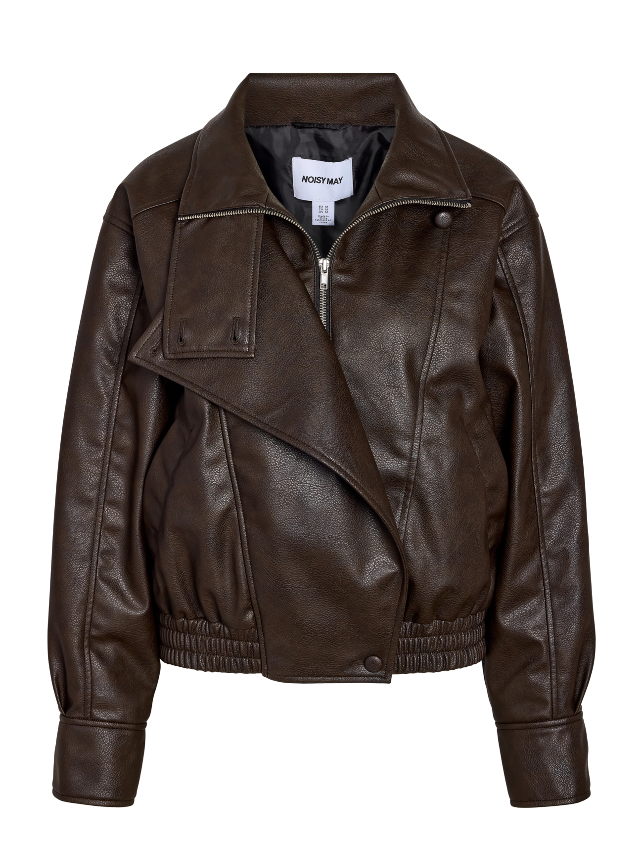 NOISY MAY - NMVIVIANA PU JACKET - bomberjacken - demitasse - 3