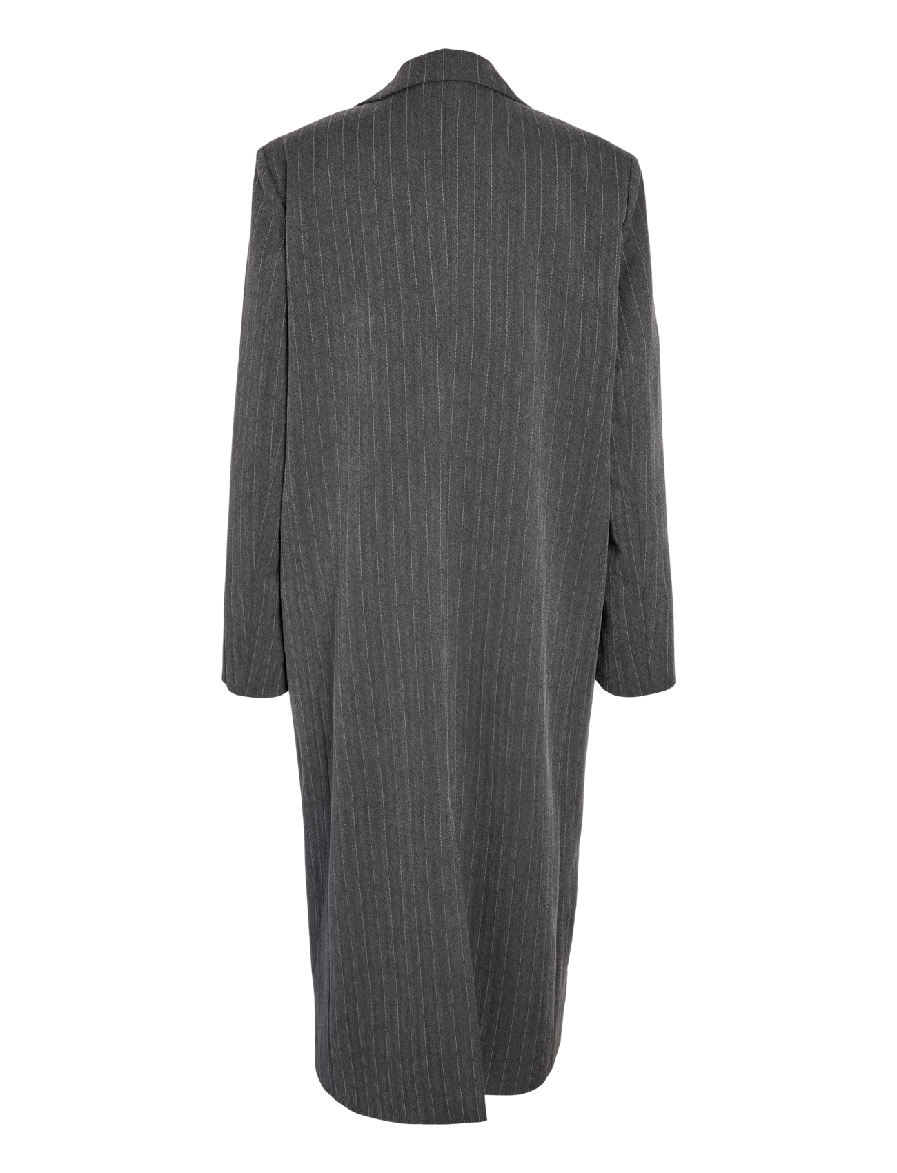 NOISY MAY - NMCELIA L/S LONG OVERSIZE BLAZER TNT/20 - charcoal gray - 2