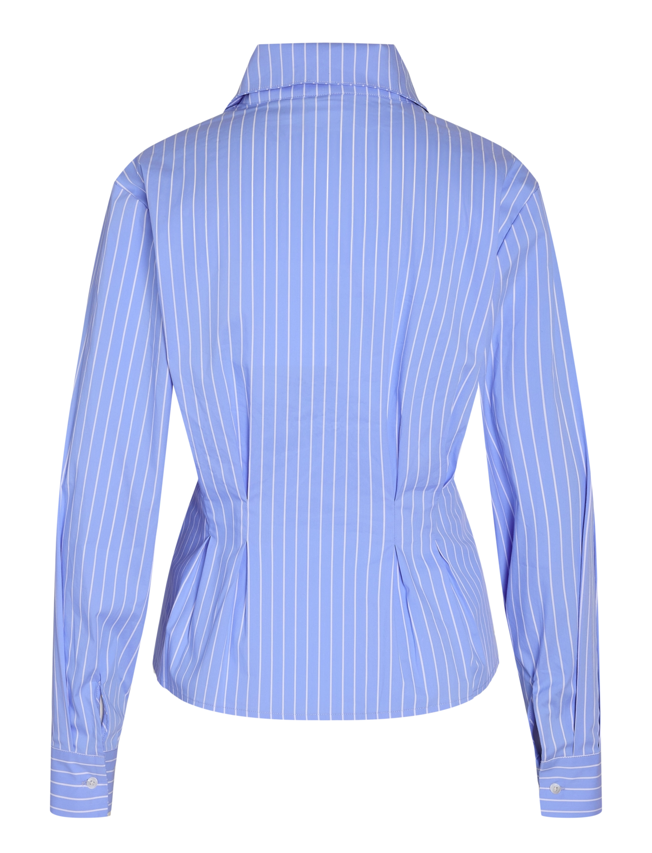 NOISY MAY - NMPAMILA HIGHNECK L/S DETAIL SHIRT - langärmlige hemden - cerulean - 2