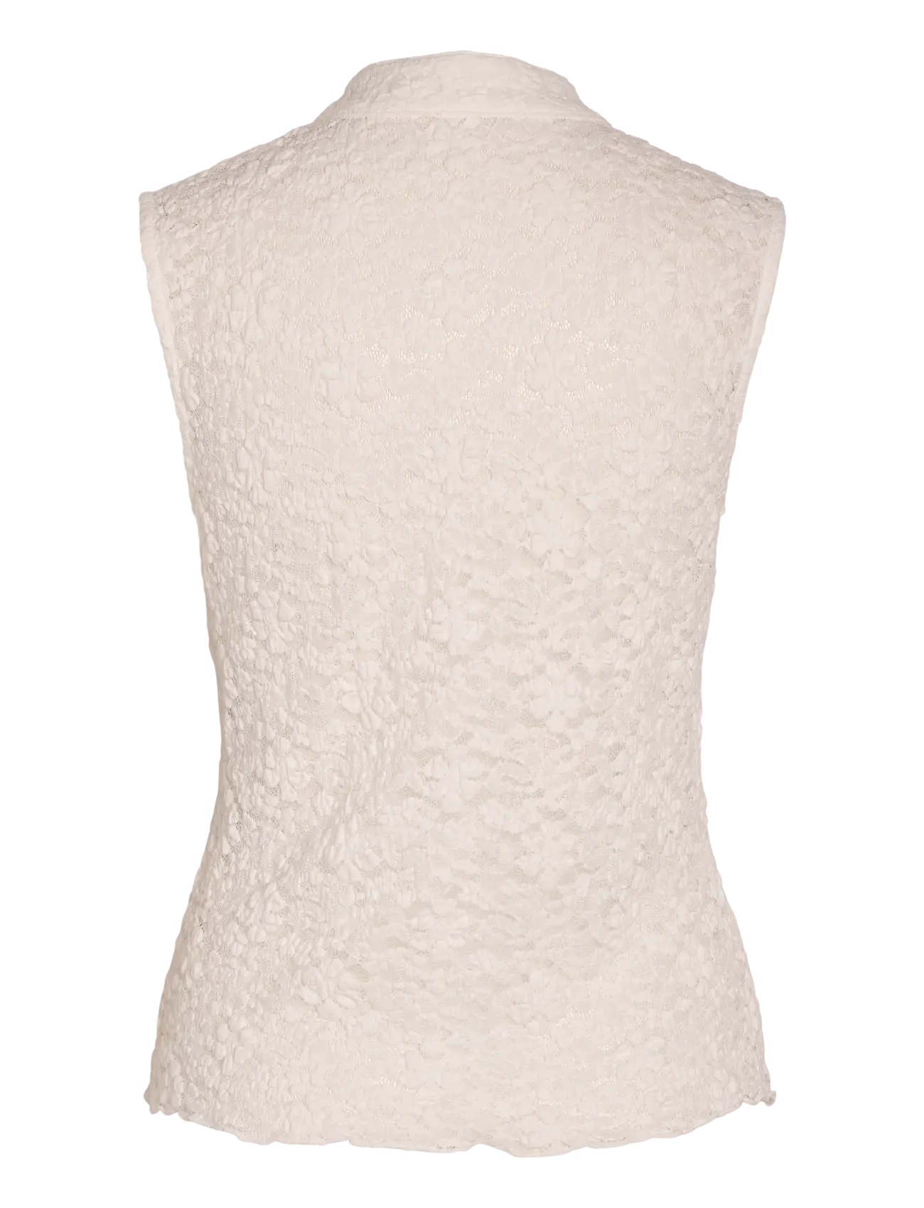 NOISY MAY - NMPEYTON S/L BUTTON TOP - varrukateta pluusid - snow white - 2