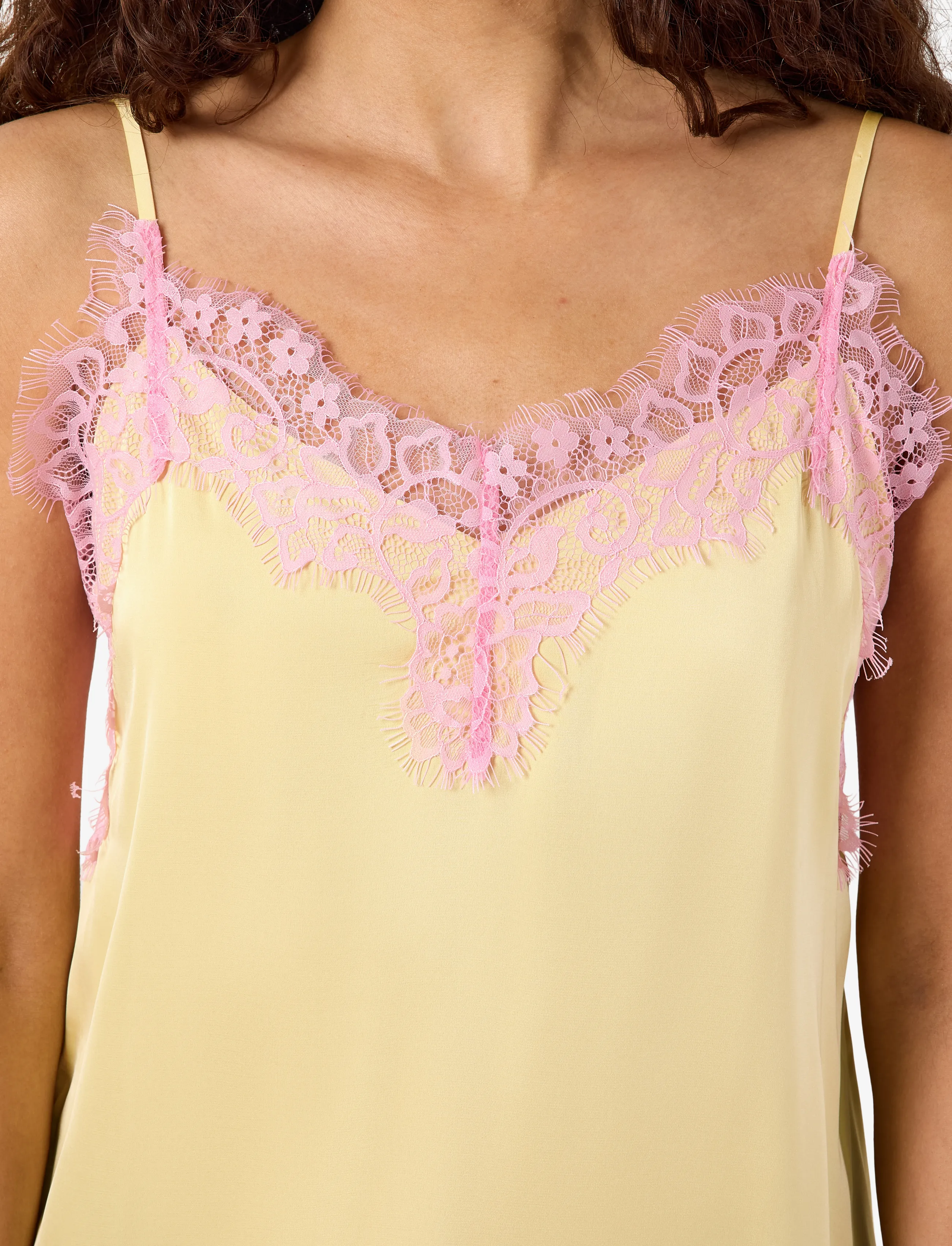 NOISY MAY - NMJESSICA ASSYMETRIC SINGLET TOP - varrukateta topid - french vanilla - 5