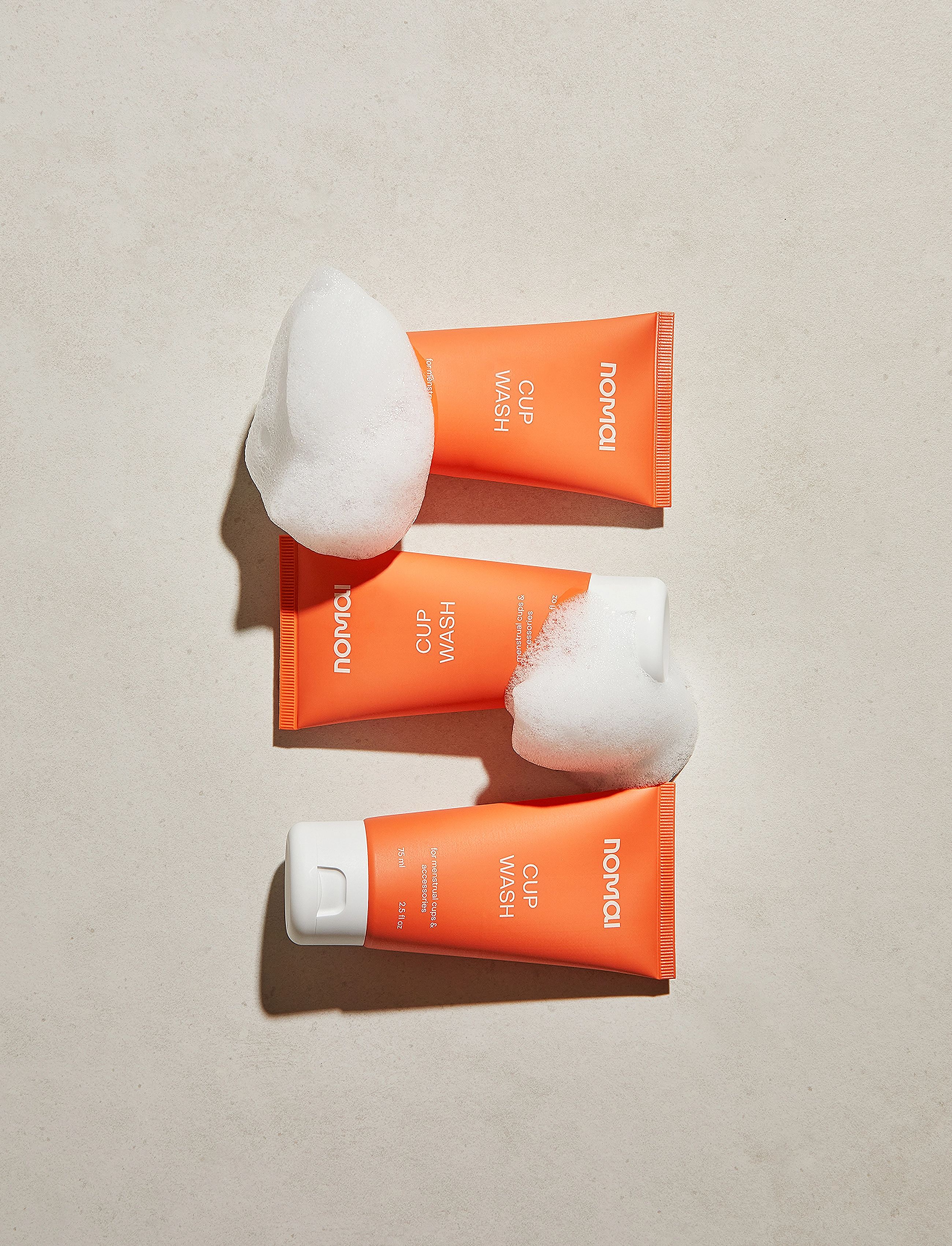 Nomai - Nomai Cup Wash cleanser for menstrual cup & accessories - tíðarvörur - clear - 2