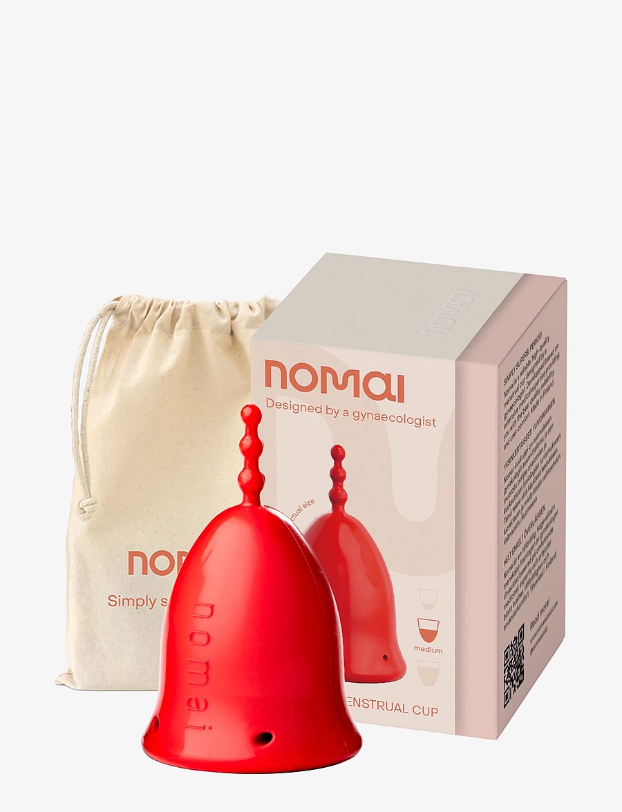 Nomai - Nomai Menstrual Cup, Medium - menstruatsioonitooted - red - 2